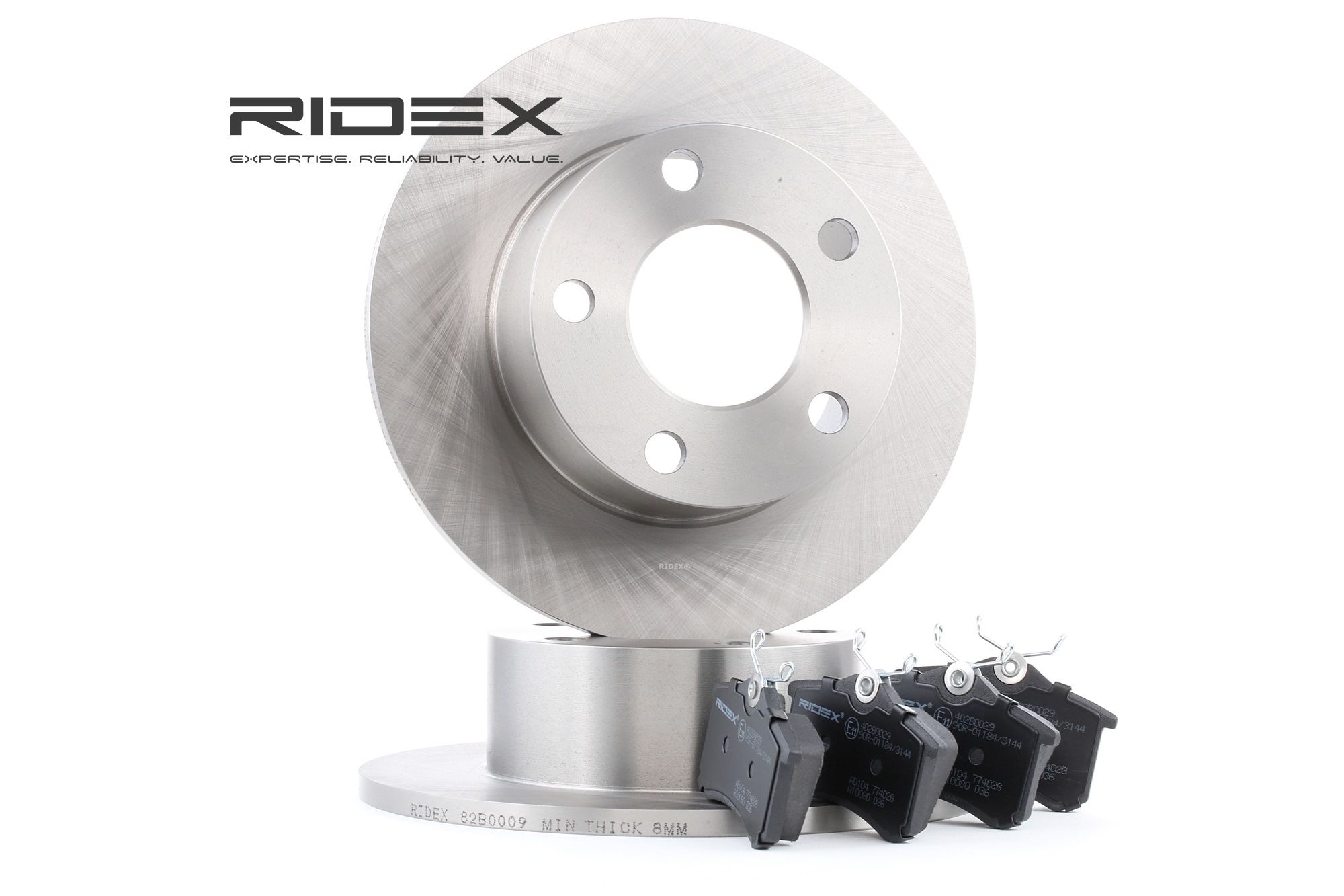 RIDEX Jarrupalasarja Levyjarru VW,AUDI,SKODA 3405B0004