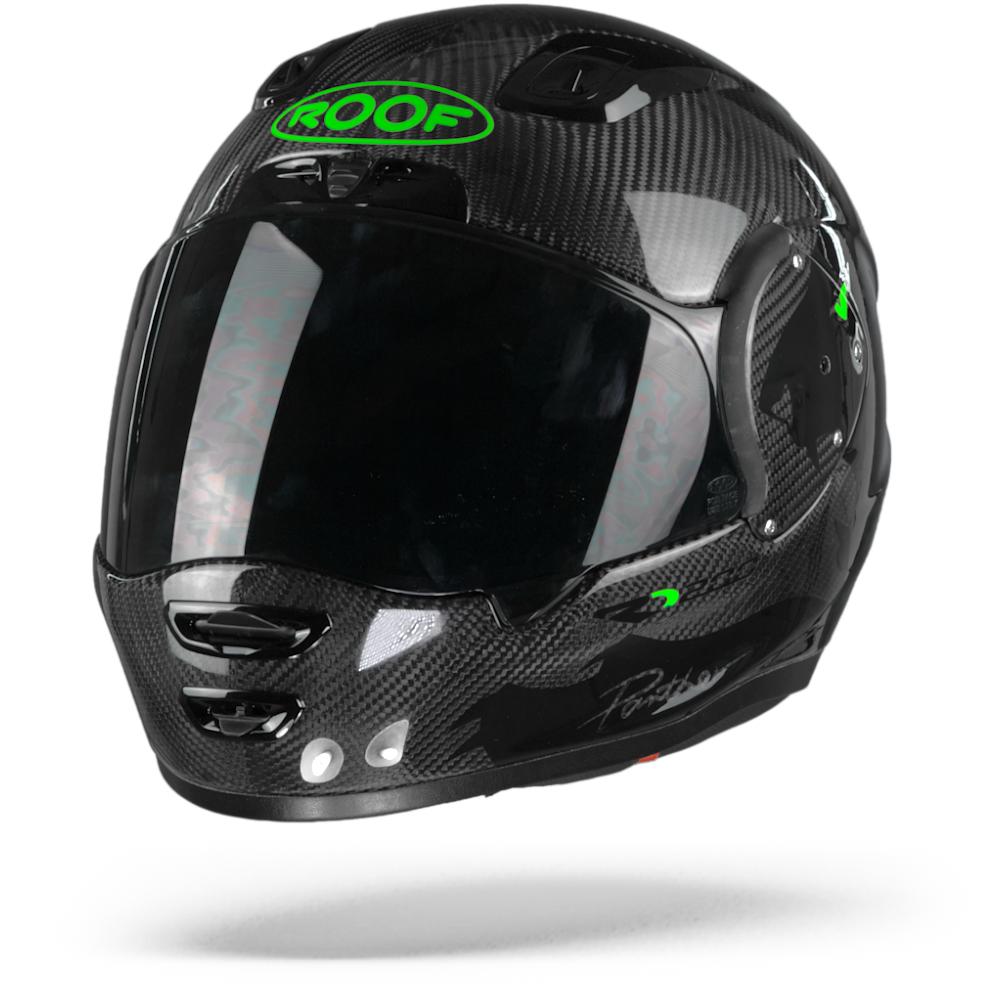 ROOF RO200 Carbon Panther Black Green Fluo L