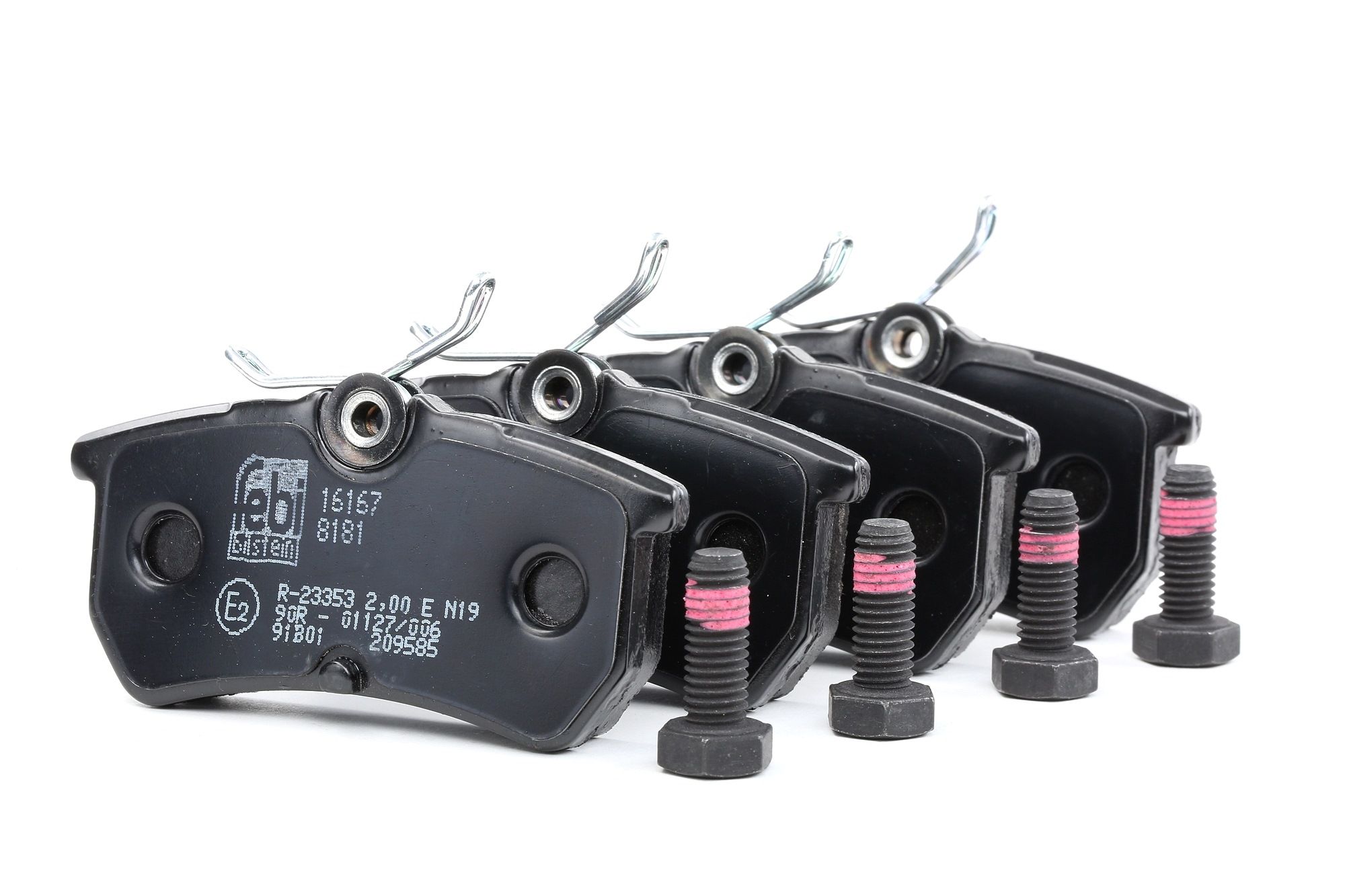 FEBI BILSTEIN Jarrupalat FORD 16167 1075565,1107698,1425407 Jarrupalasarja,Jarrupala, Levyjarru 1780884,1802317,1810990,1848556,5382847,1S4Z2200BA