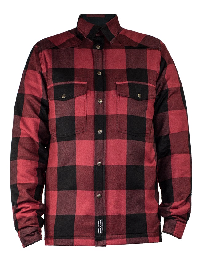 John Doe Motoshirt Red Black XTM S