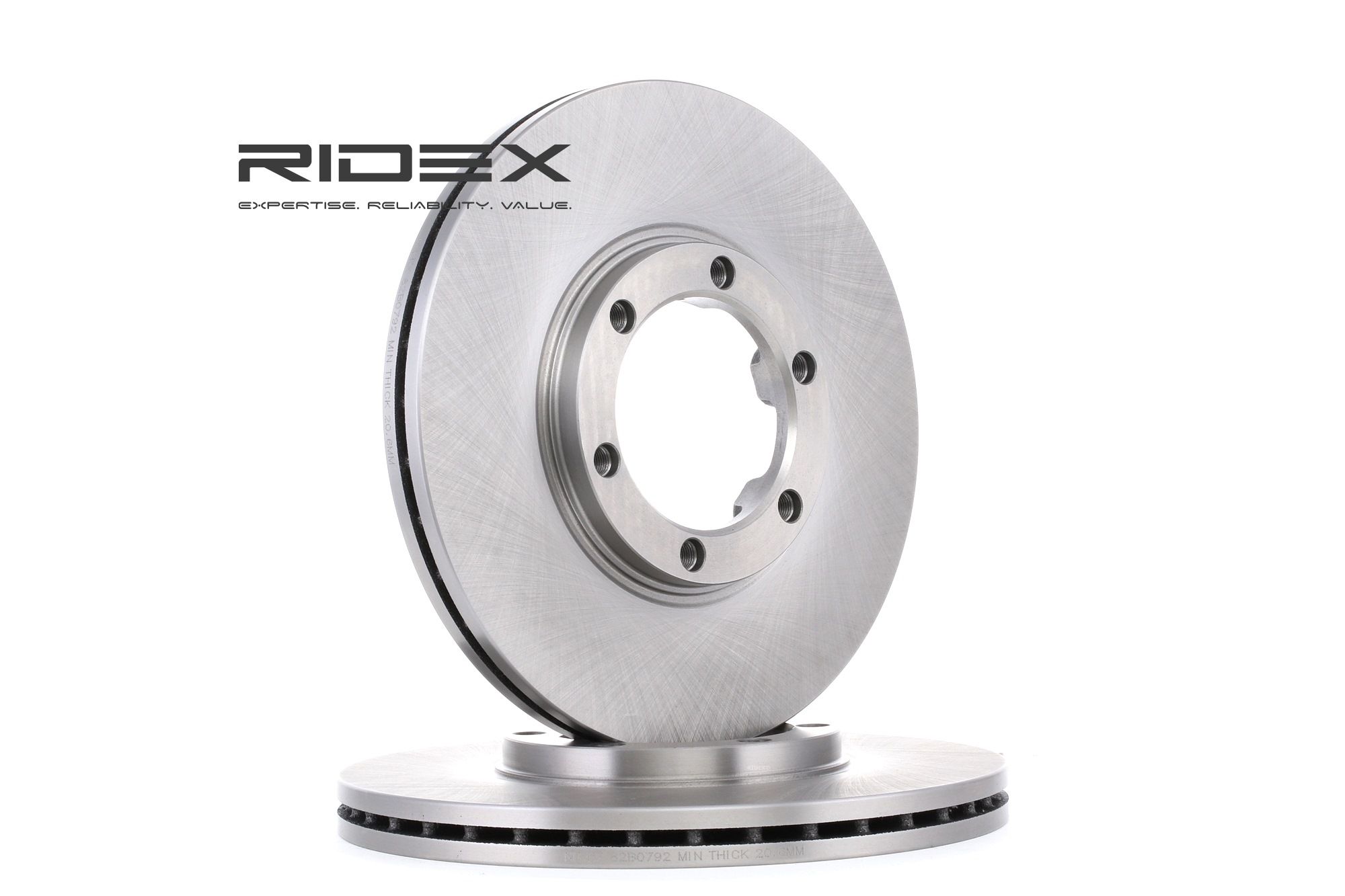 RIDEX Jarrulevyt OPEL,ISUZU,VAUXHALL 82B0792 8941723761,8941733440,8941733441 Jarrulevy 8941733450,8943619270,8943619271,8943724350,8943810842,569801