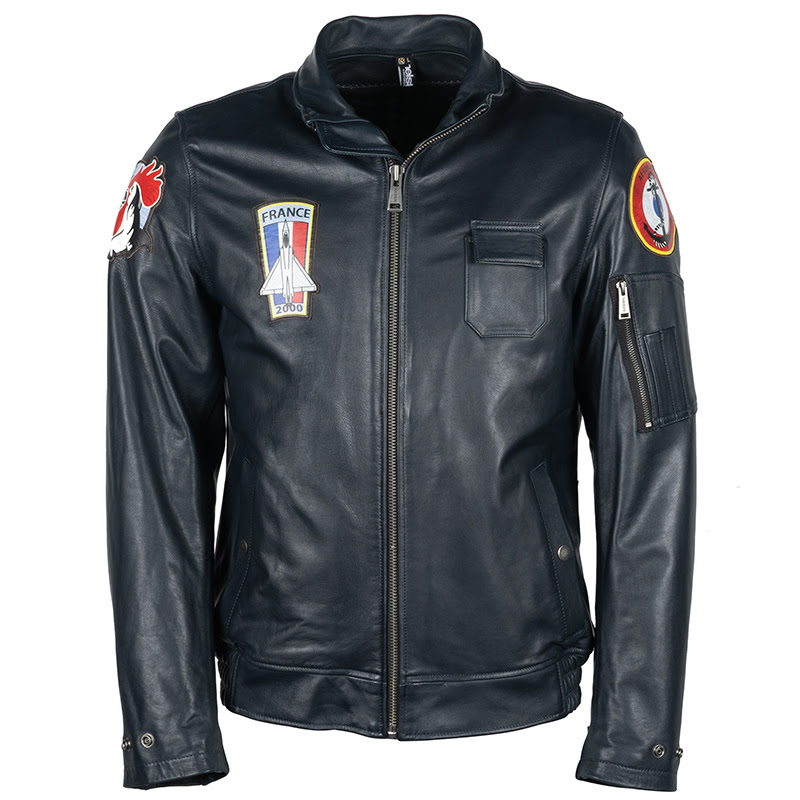 Helstons AERONEF Cuir Rag Blue XL