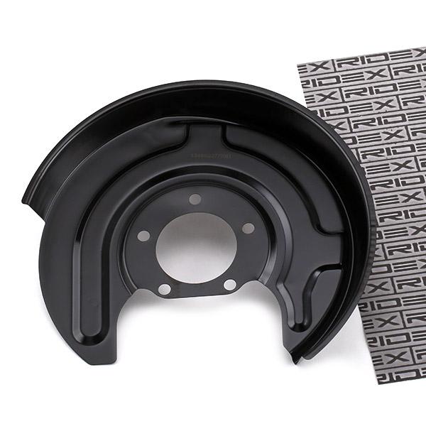 RIDEX Jarrukilpi VW,AUDI,SKODA 1330S0026 8E0615612C Jarrulevyn Suojakilpi,Suojapelti, Jarrulevy