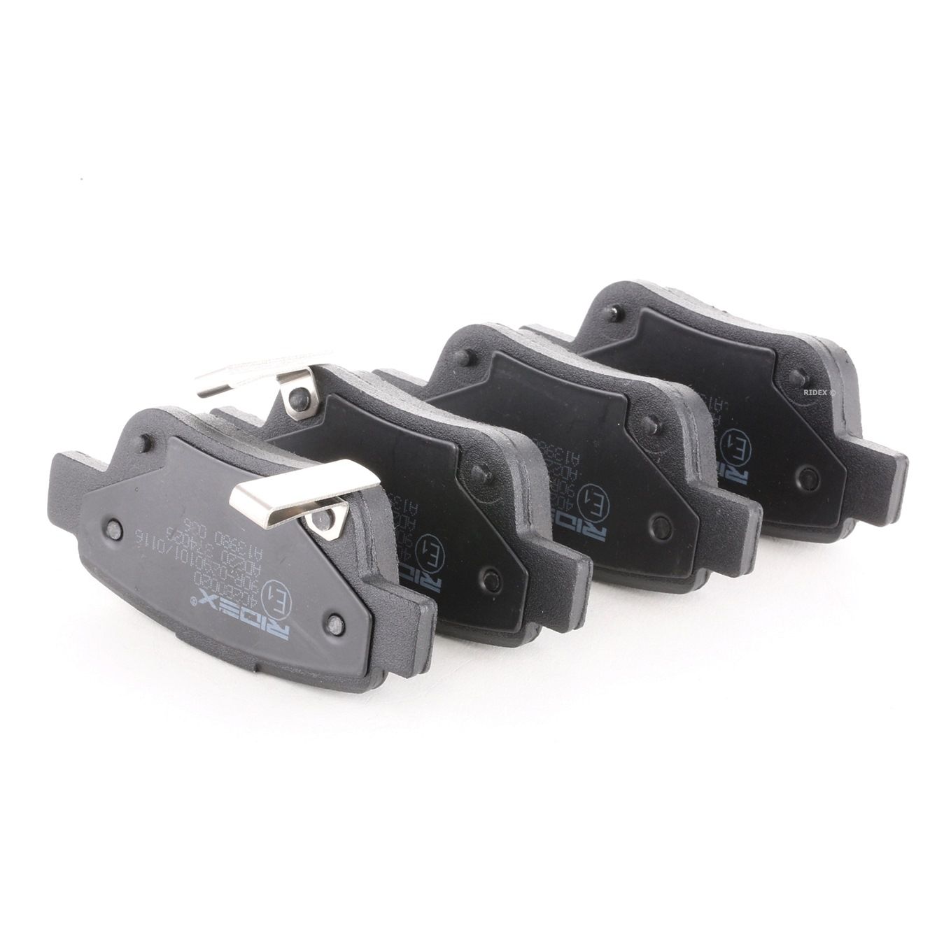 RIDEX Jarrupalat TOYOTA 402B0020 0446558010,0446605010,0446605020 Jarrupalasarja,Jarrupala, Levyjarru 0446628110,0446658010,04466WY030,04466YZZE2