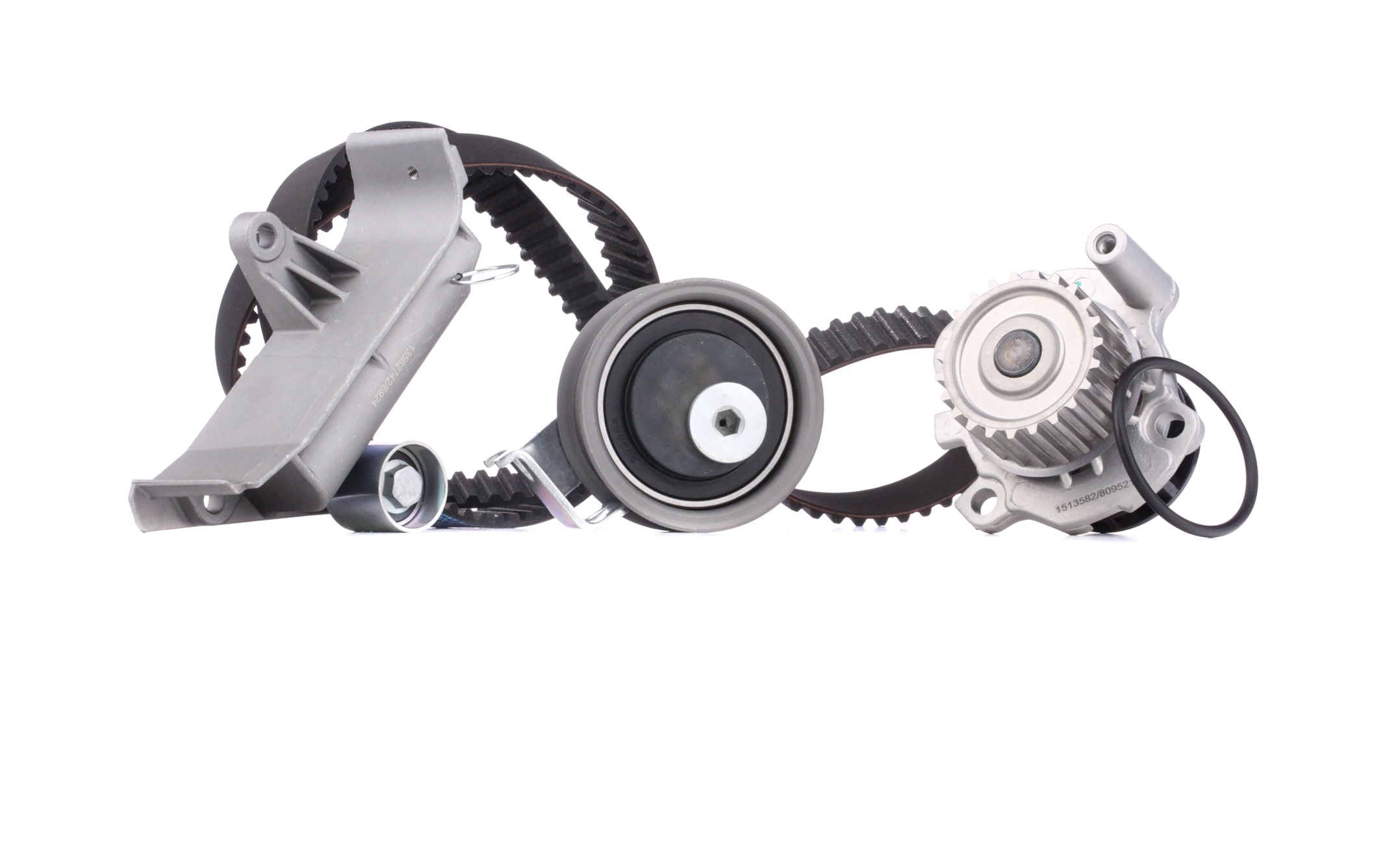 RIDEX Vesipumppu + Jakohihnasarja VW,AUDI,SKODA 3096W0090 06B109119A,06B109119F