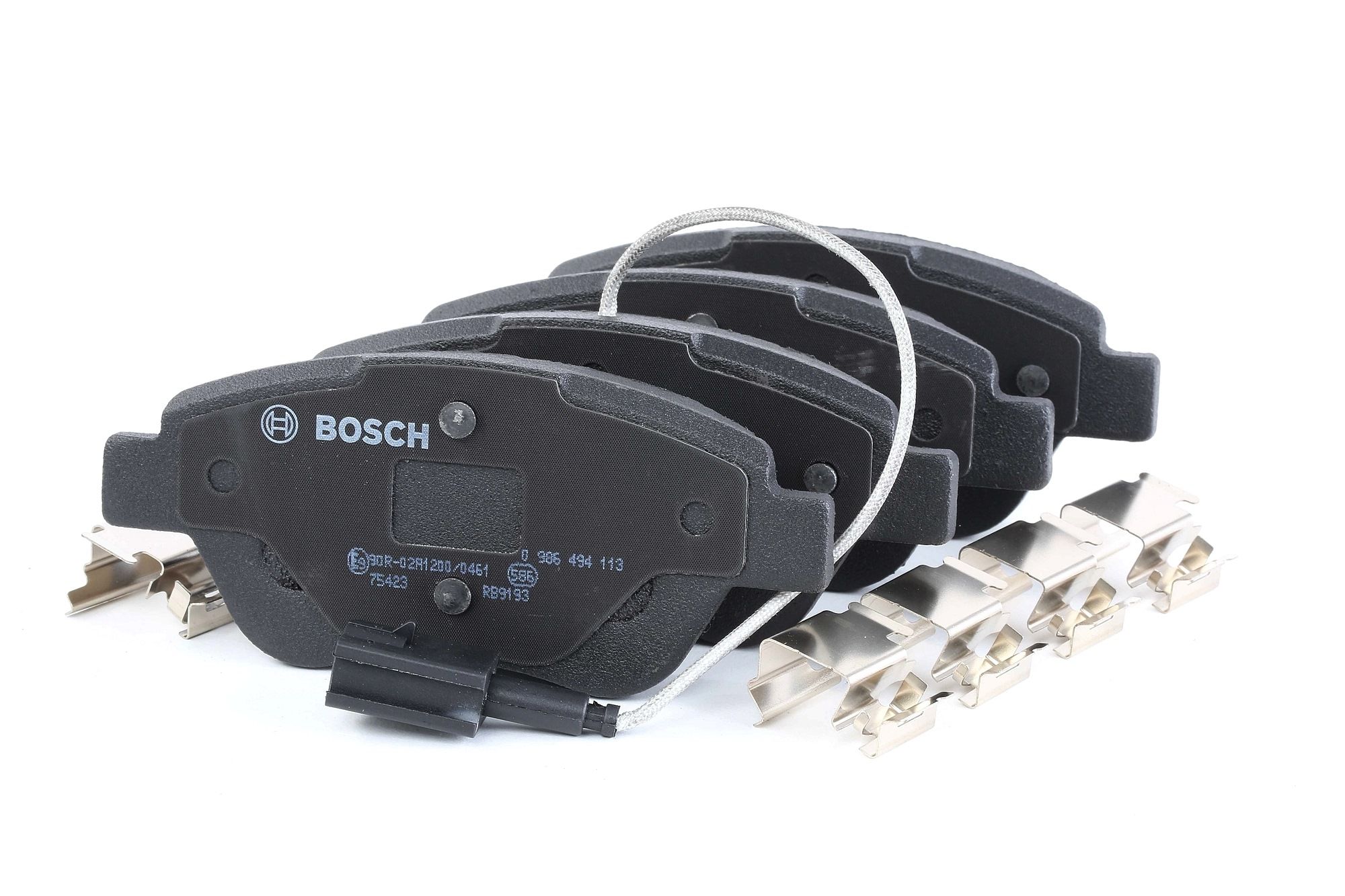 BOSCH Jarrupalat FIAT,PEUGEOT,CITROËN 0 986 494 113 71770104,77364158,77364393 Jarrupalasarja,Jarrupala, Levyjarru 77364394,77364798,77364832,77365651