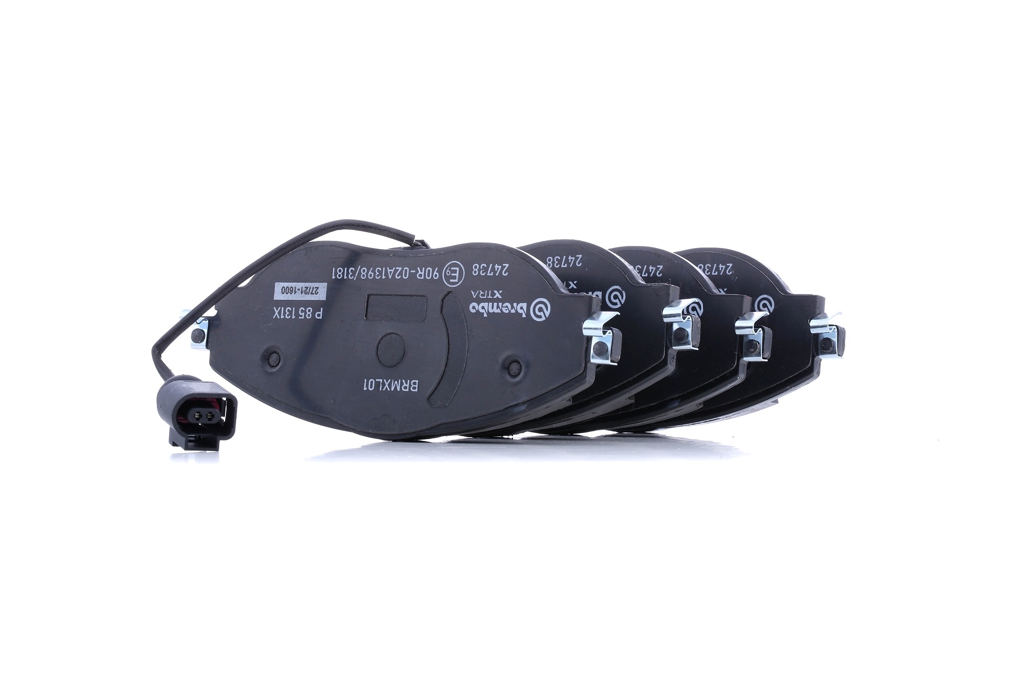 BREMBO Jarrupalat VW,AUDI,SEAT P 85 131X 3C0698151E,3C0698151F,3C0698151G Jarrupalasarja,Jarrupala, Levyjarru 3C0698151H,5Q0698151G,7N0698151A