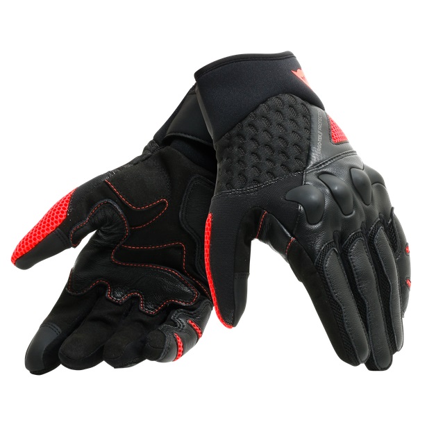 Dainese X-Moto Unisex Black Fluo Red 2XL
