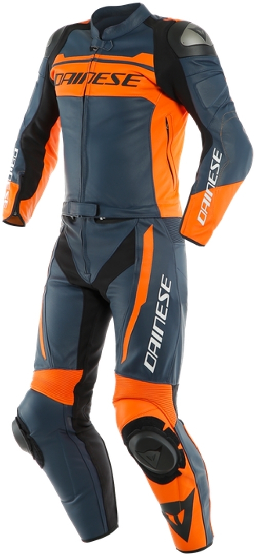 Dainese Mistel Black Iris Black Iris Orange Leather 2 Piece 48