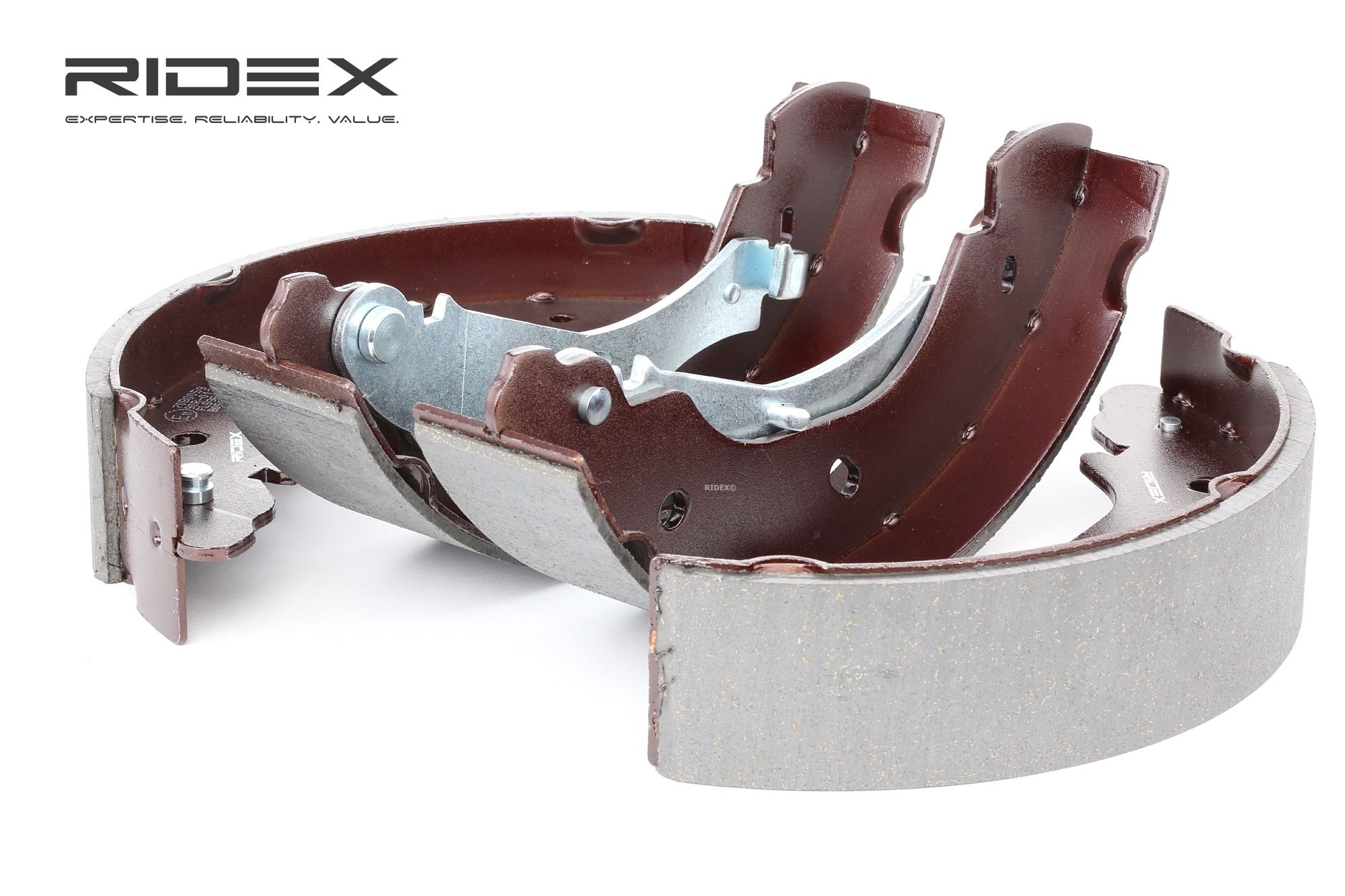 RIDEX Jarrukengät FORD 70B0059 1227045,1C152200AC,1C152200AD Jarrukenkäsarja 4095038,4110585,4540771