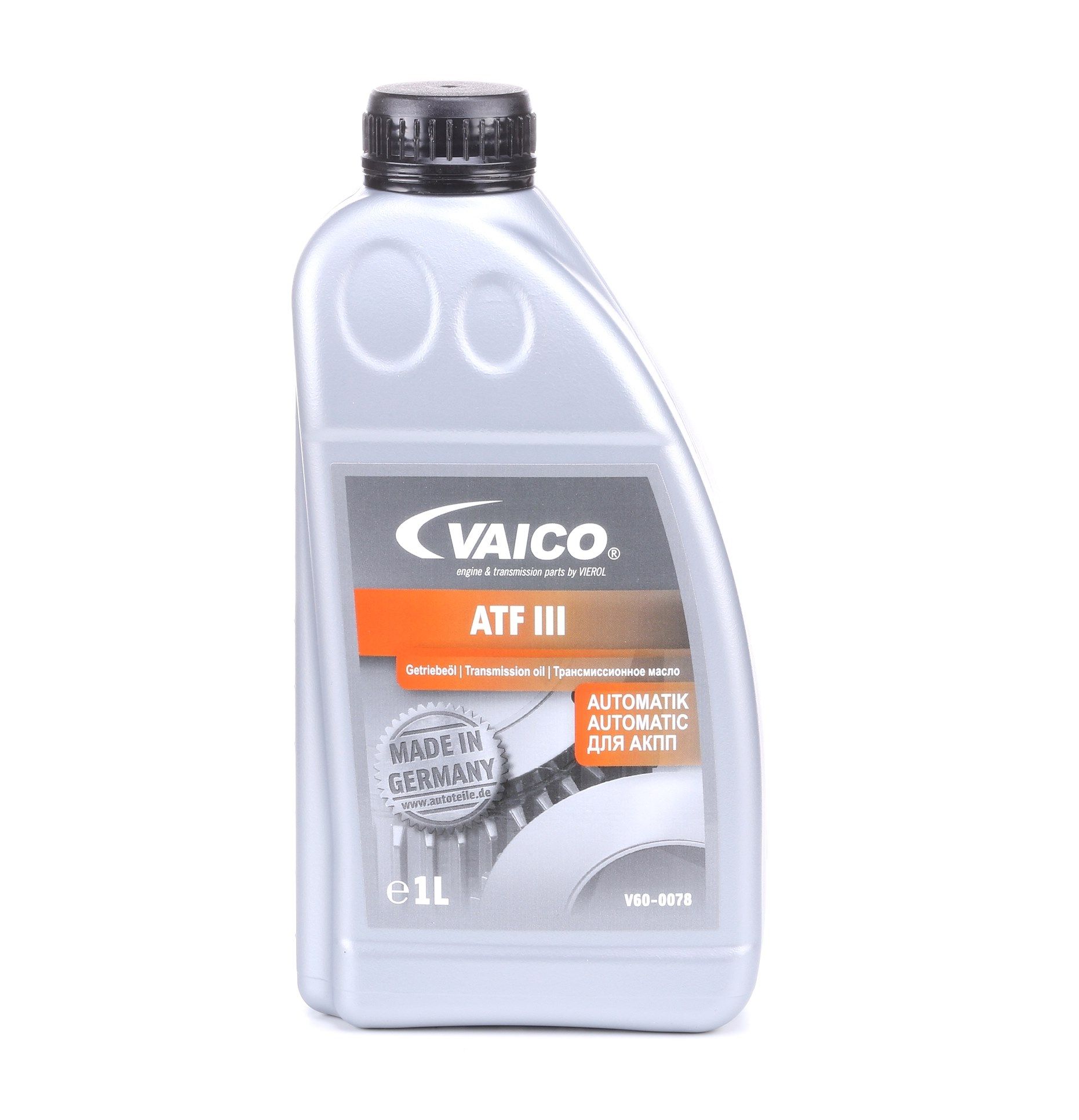 VAICO Automaattivaihteistoöljy MERCEDES-BENZ,FORD,PEUGEOT V60-0078 2220445,2305397,83222220445 83222305397,83229407765,83229407858,9407765,9407858