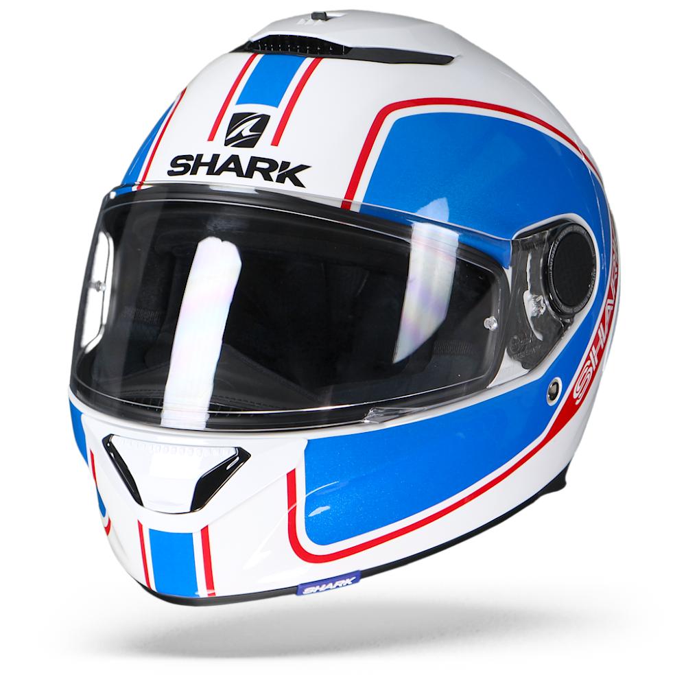 Shark Spartan 1.2 Priona WBR White Blue Red 2XL