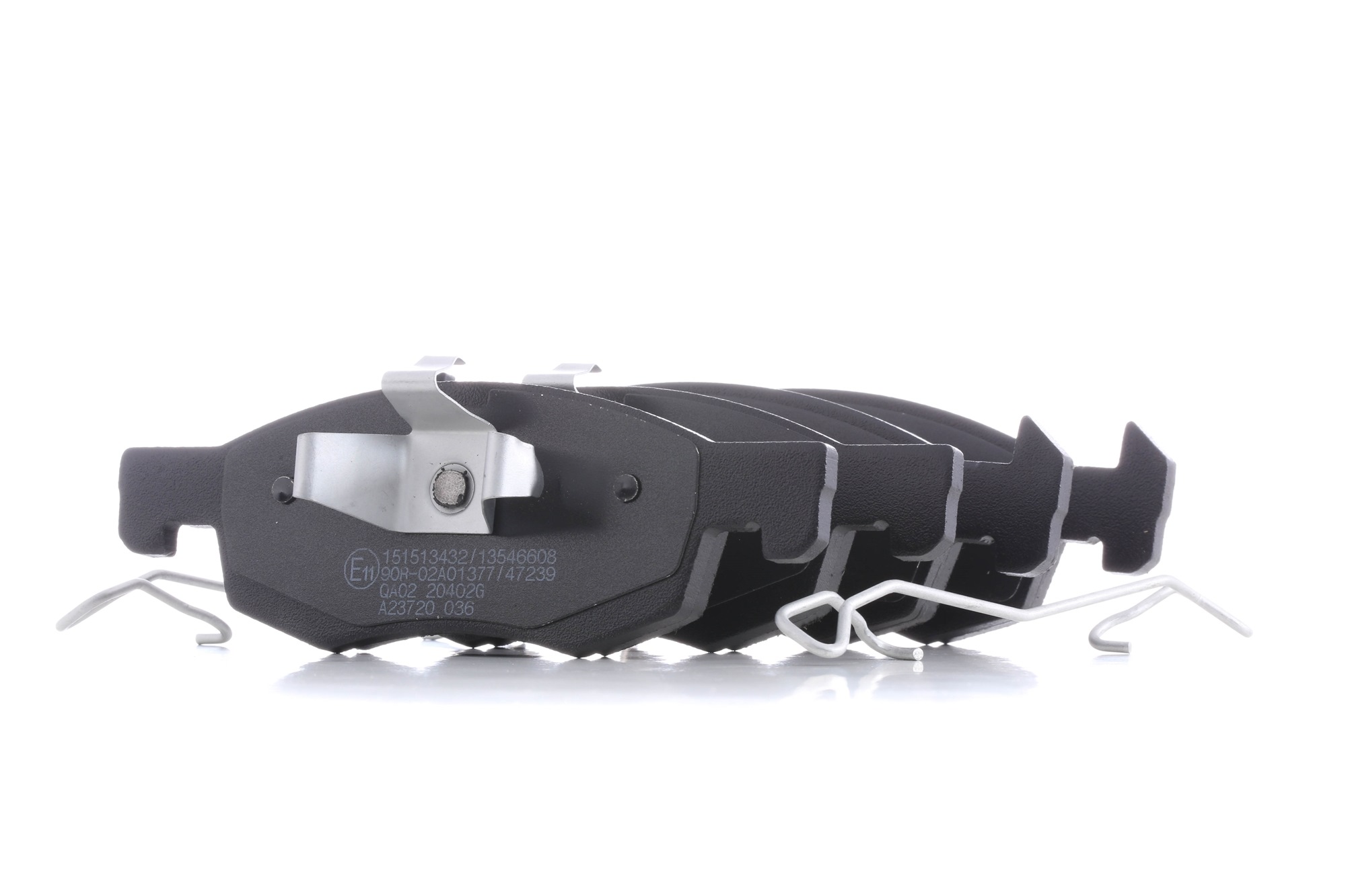 RIDEX Jarrupalat OPEL,VAUXHALL 402B1152 1605280,95524972,95524972 Jarrupalasarja,Jarrupala, Levyjarru
