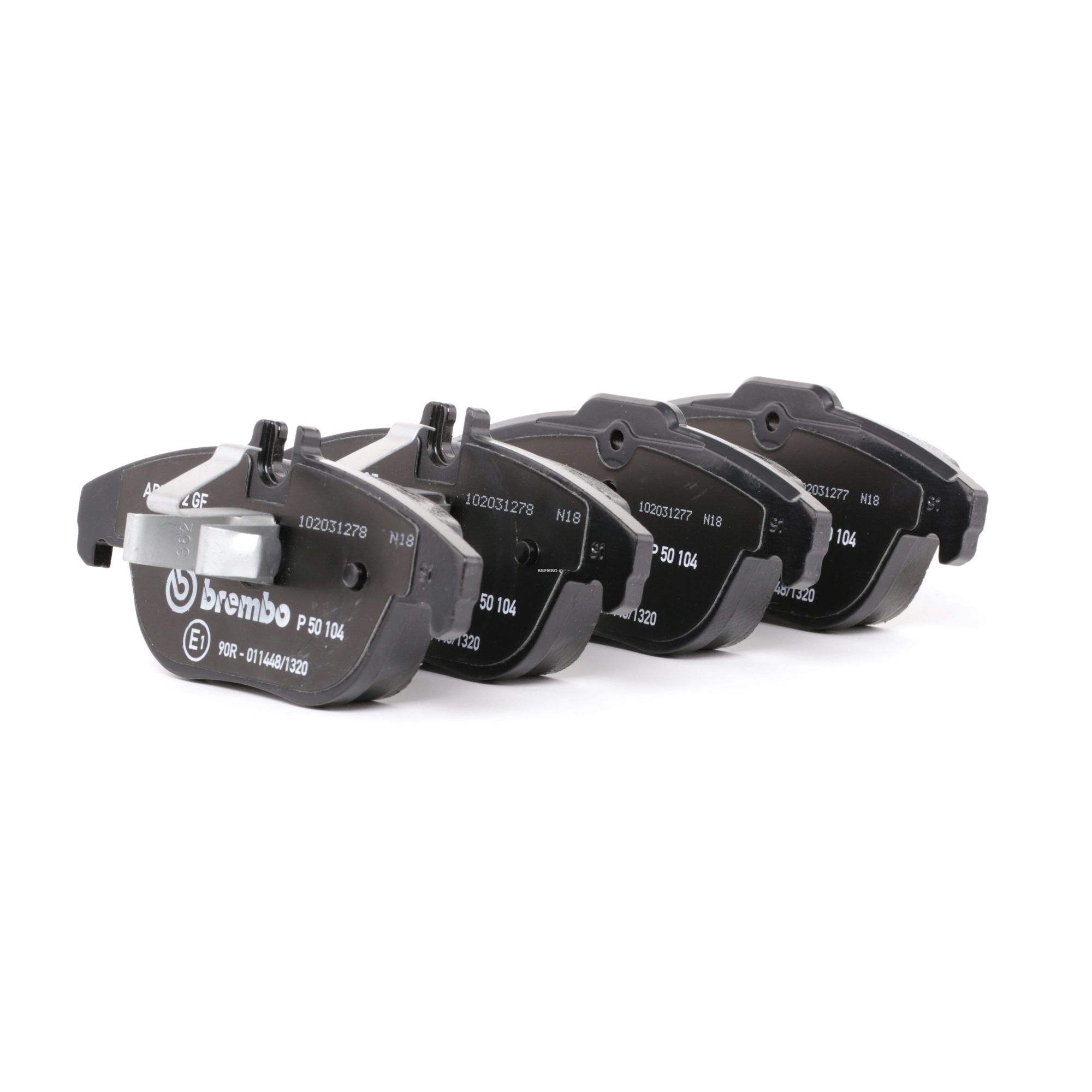BREMBO Jarrupalat MERCEDES-BENZ P 50 104 0054204920,0054205120,0074206120 Jarrupalasarja,Jarrupala, Levyjarru 0074206220,A0054204920,A0054205120