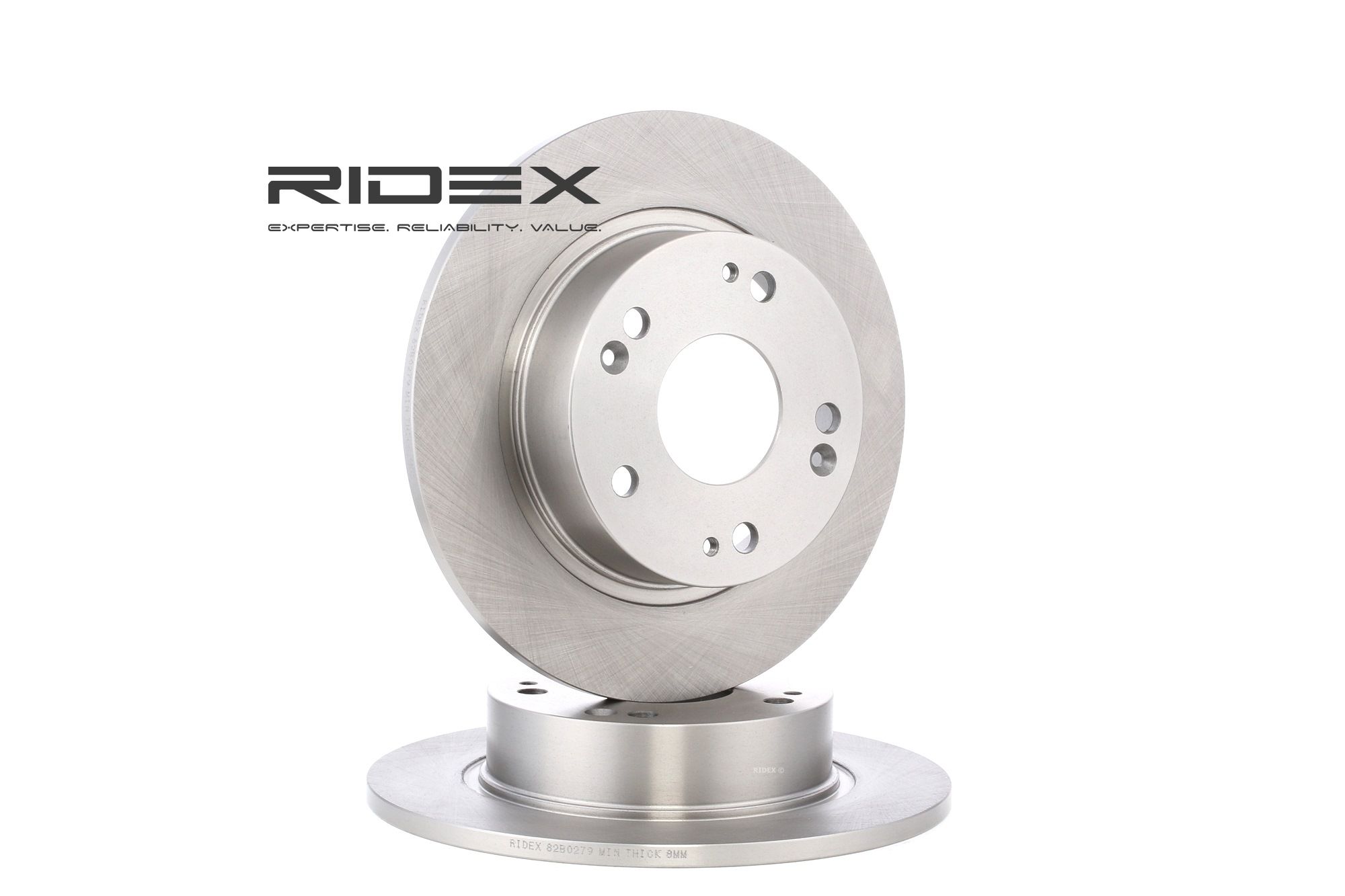 RIDEX Jarrulevyt HONDA 82B0279 42510SEAE00,42510SEAE50 Jarrulevy