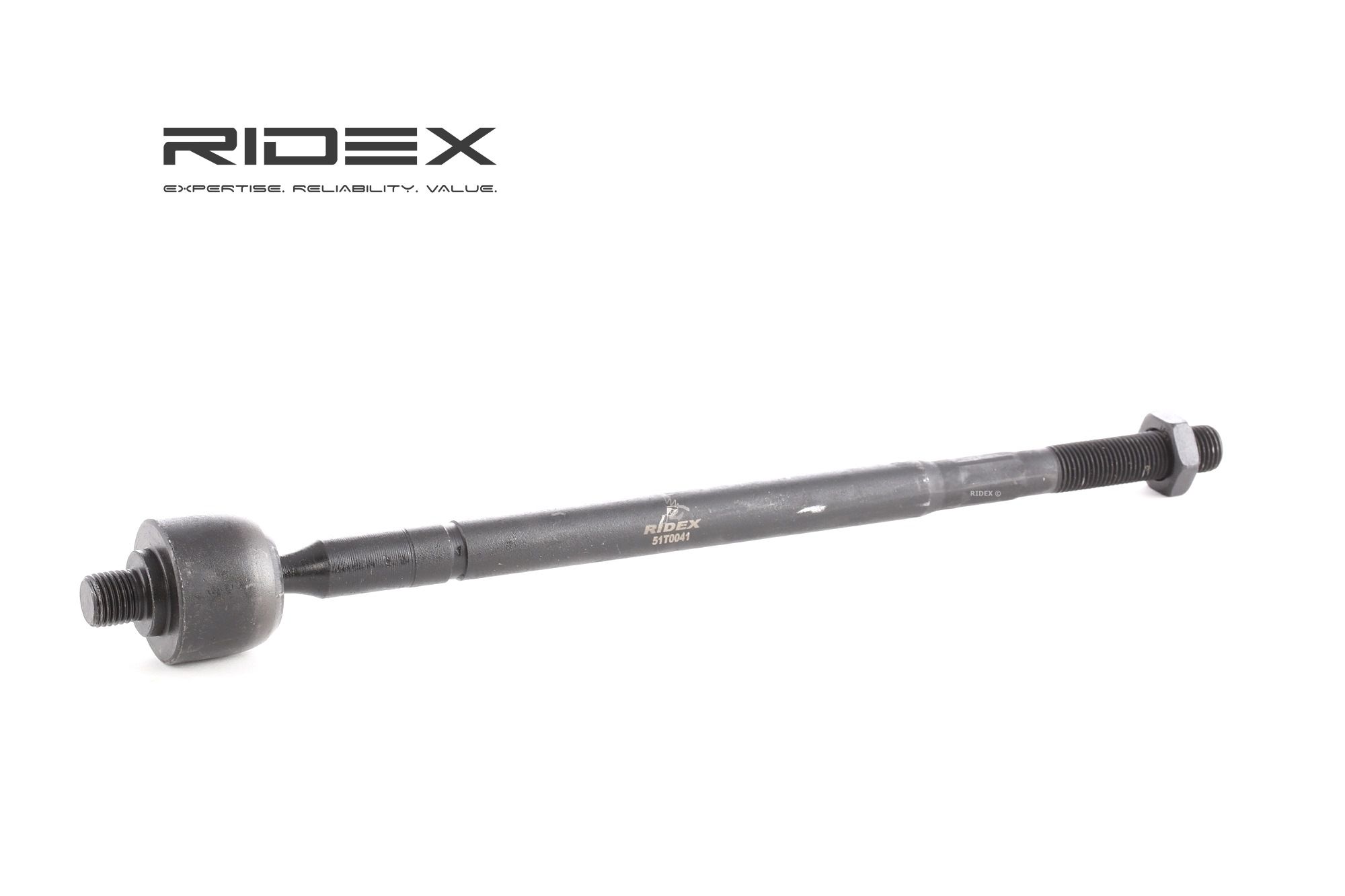 RIDEX Raidetangon Sisäpää FIAT,PEUGEOT,CITROËN 51T0041 381200,3812E2,77362280 Raidetangon Pää Sisempi,Raidetangon Pää, Suora 77362280,77362280,381200