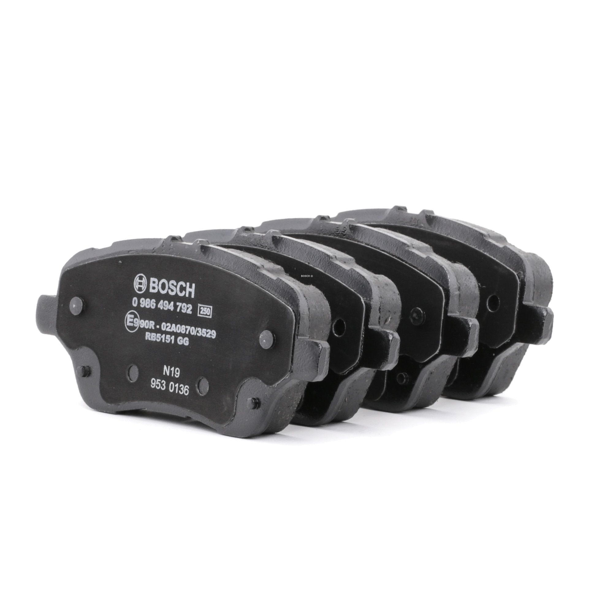 BOSCH Jarrupalat FORD 0 986 494 792 1860476,AY112K021CA Jarrupalasarja,Jarrupala, Levyjarru