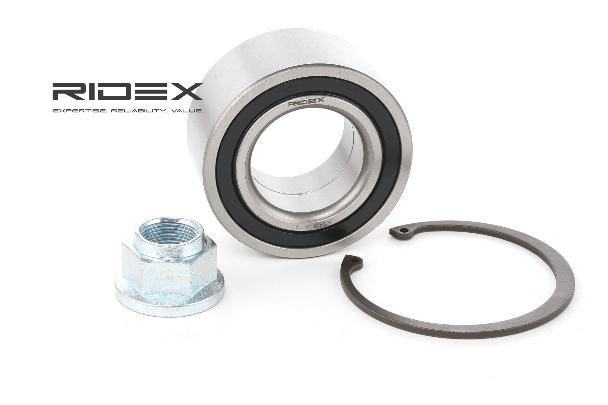 RIDEX Pyöränlaakerit MERCEDES-BENZ 654W0079 2109810127,6389810027 Pyöränlaakerisarja