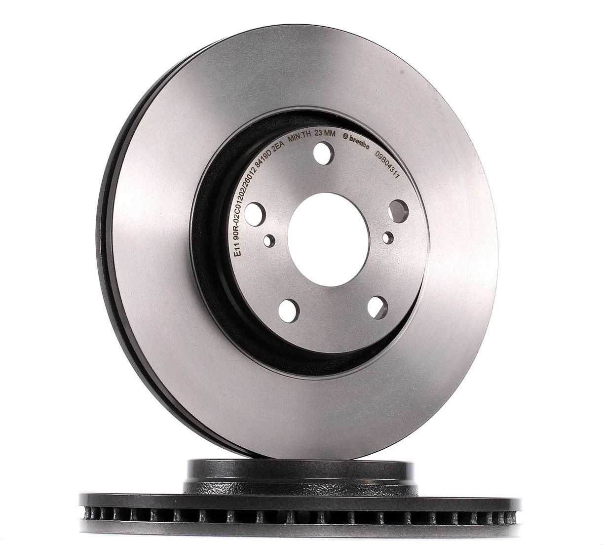 BREMBO Jarrulevyt TOYOTA 09.B043.11 435120F030 Jarrulevy