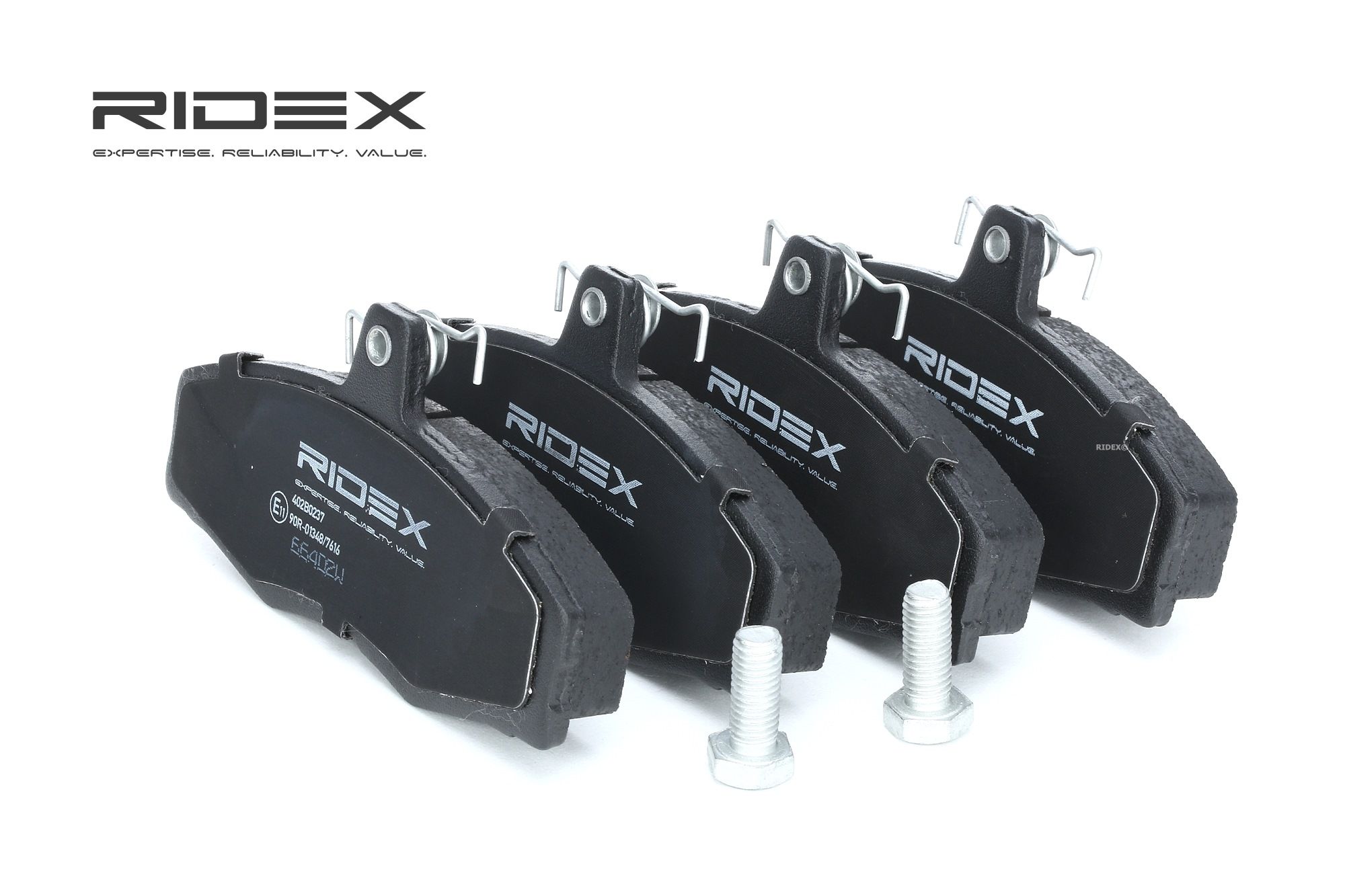 RIDEX Jarrupalat VW,AUDI,FORD 402B0237 5018981,6117992,6137744 Jarrupalasarja,Jarrupala, Levyjarru 6143631,6143633,6166950,6174784,87BX2K021AA