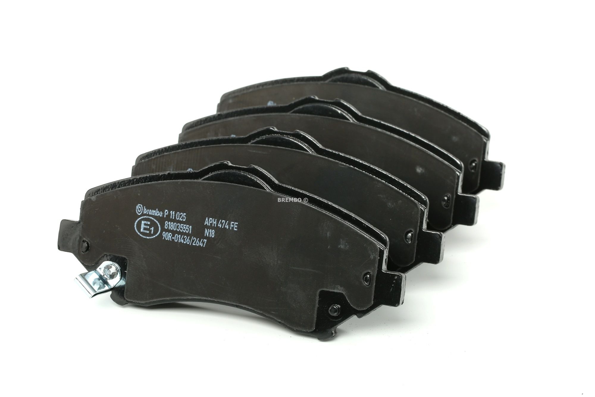 BREMBO Jarrupalat FIAT,JEEP,CHRYSLER P 11 025 068093323AB,68093323AB,68029263AA Jarrupalasarja,Jarrupala, Levyjarru 68044866AA,68053152AA,68053152AB