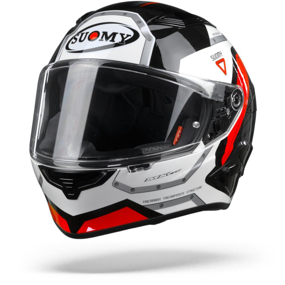 Suomy Speedstar Airplane White Red M