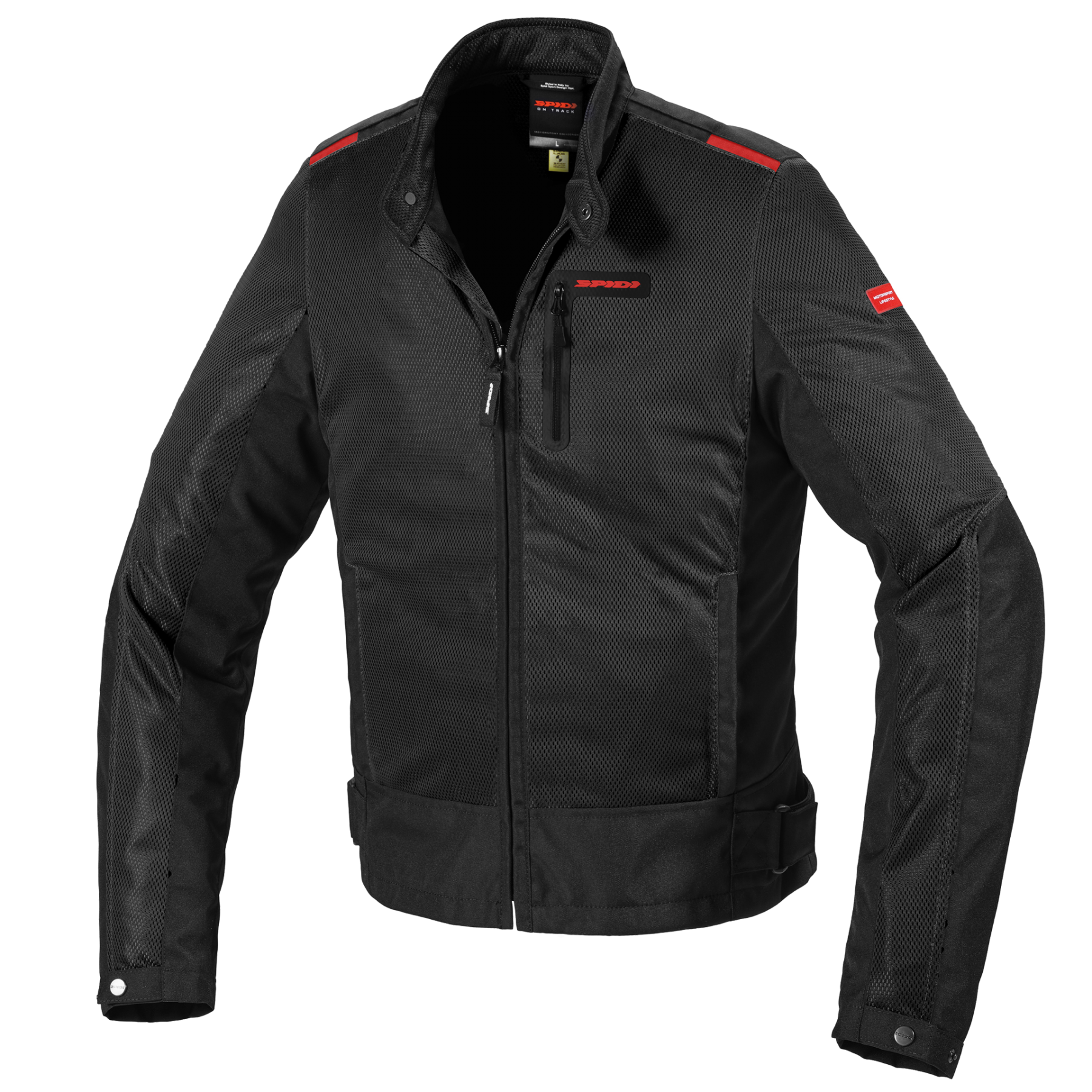 Spidi Solar Net Black Red S