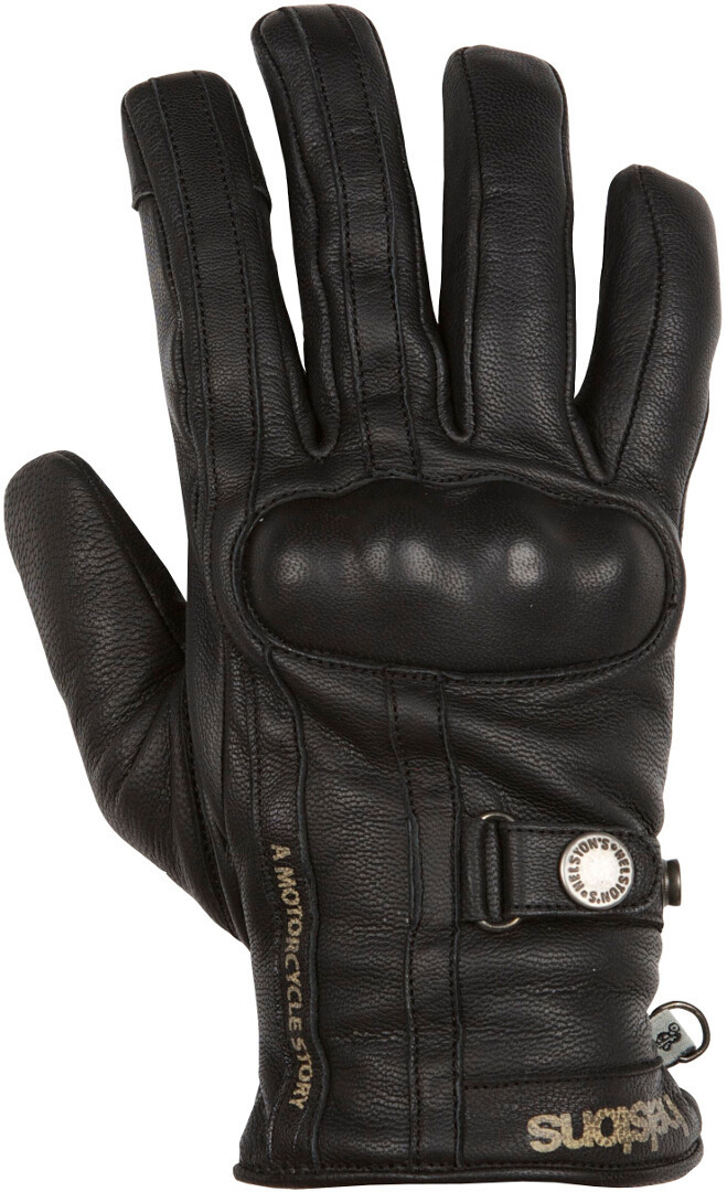 Helstons Burton Hiver Leather Black Black T10