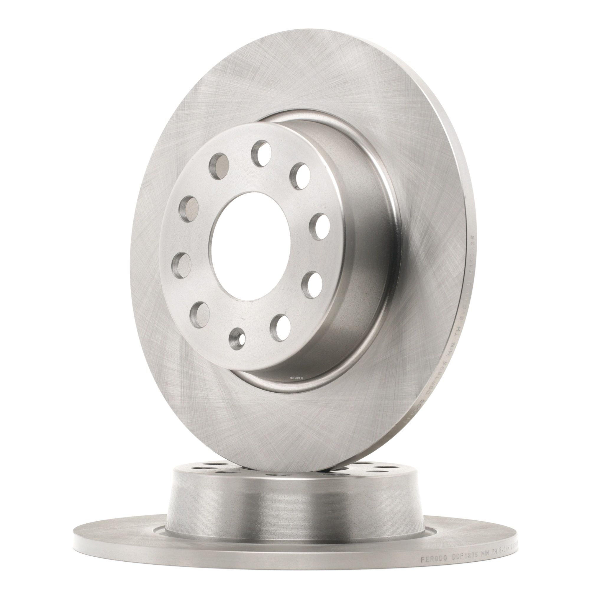 FERODO Jarrulevyt VW,AUDI,SKODA DDF1895 1K0615601AA,5Q0615601D,6R0615601 Jarrulevy 6R0615601B,5Q0615601D,1K0615601AA,5Q0615601D,JZW698601AF,5Q0615601D