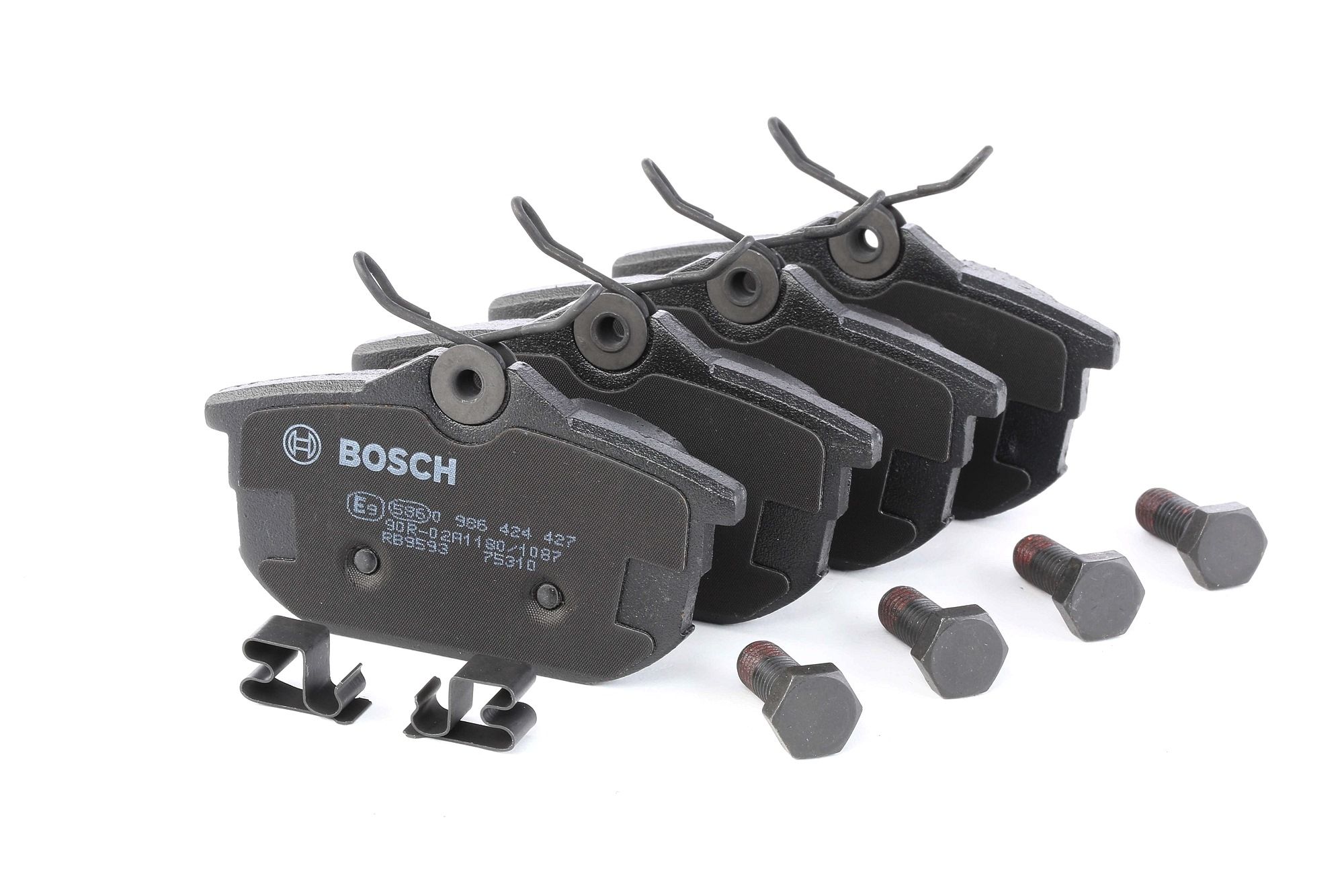 BOSCH Jarrupalat VOLVO,MITSUBISHI,SMART 0 986 424 427 4544201020,A45442010,A4544201020 Jarrupalasarja,Jarrupala, Levyjarru M620770,M850978,MN125772