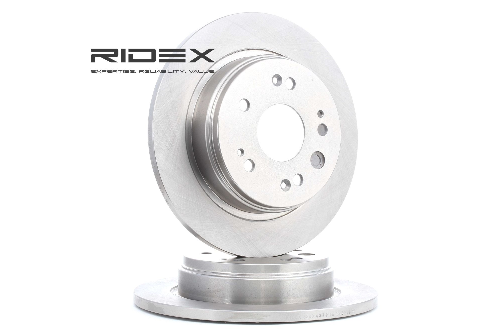 RIDEX Jarrulevyt HONDA 82B0437 42510S7AJ00,42510S7AJ50 Jarrulevy