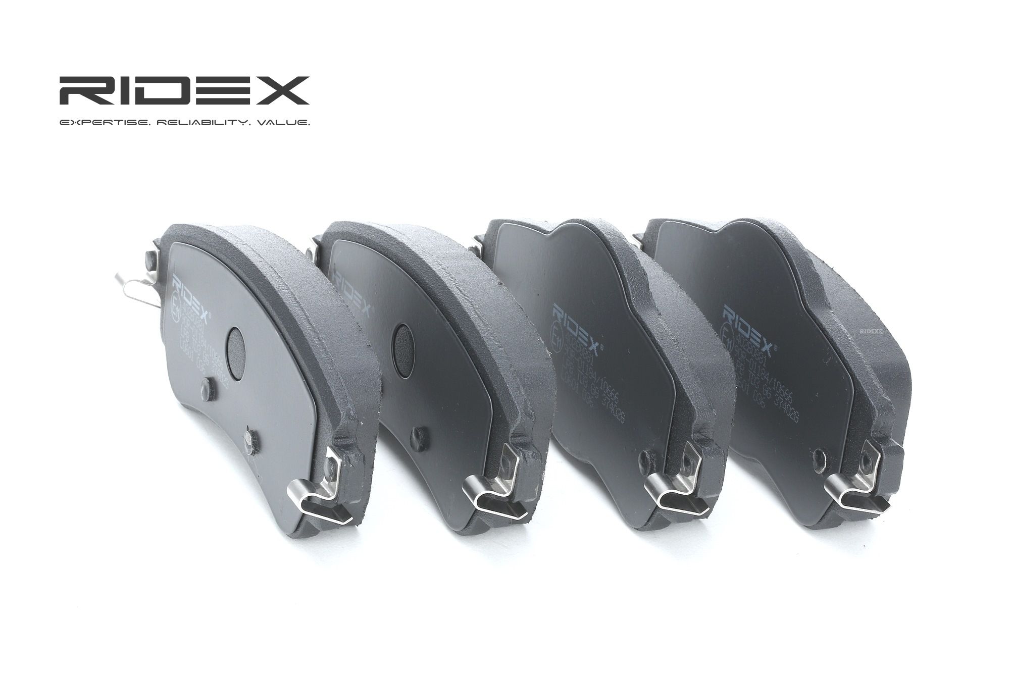 RIDEX Jarrupalat CITROËN 402B0881 1611840080,1617273280,4254A9 Jarrupalasarja,Jarrupala, Levyjarru 4254A9
