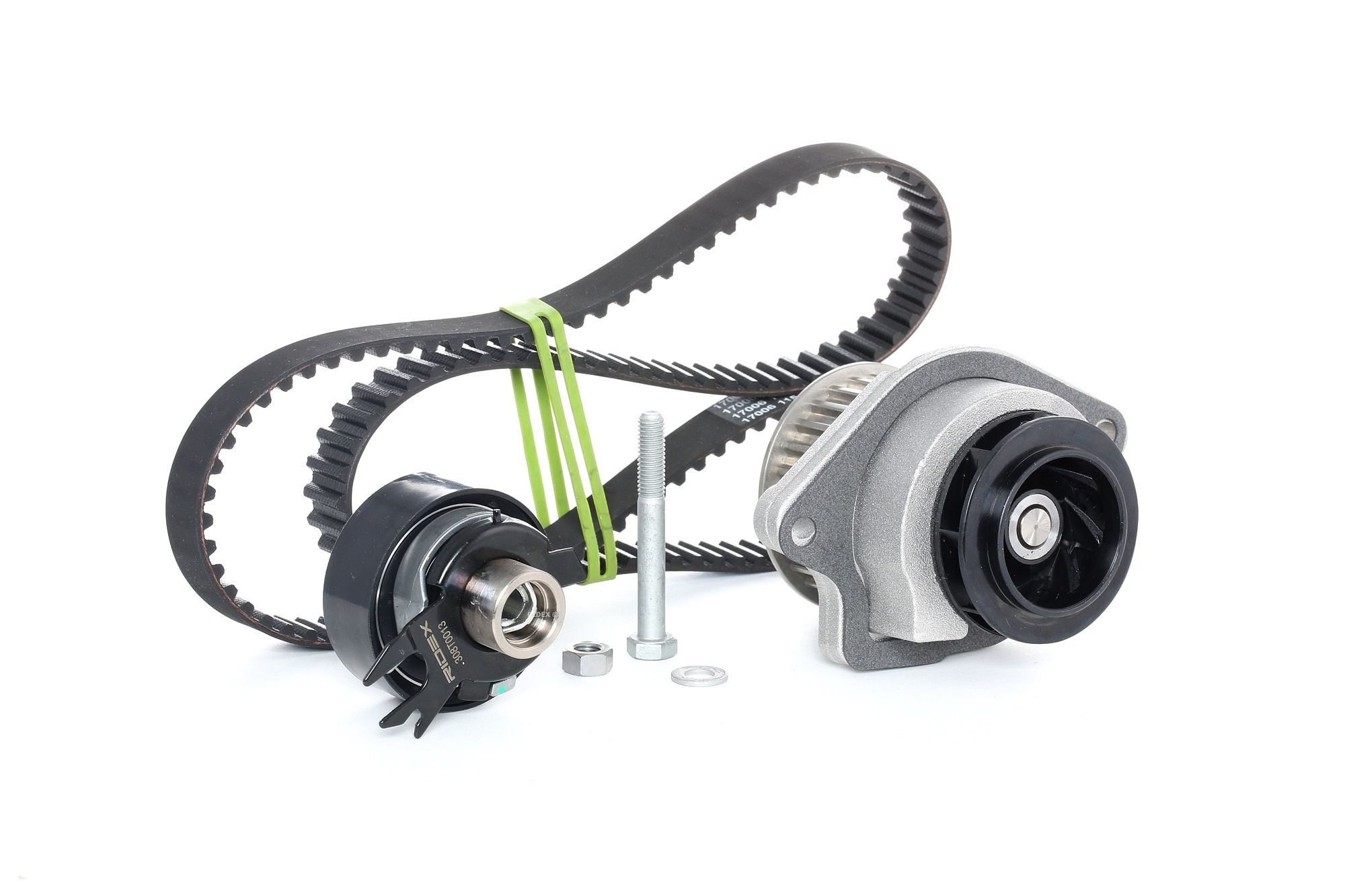 RIDEX Vesipumppu + Jakohihnasarja VW,SEAT 3096W0065 030198119A,030198119A,030109119M 030109119S,030198119A