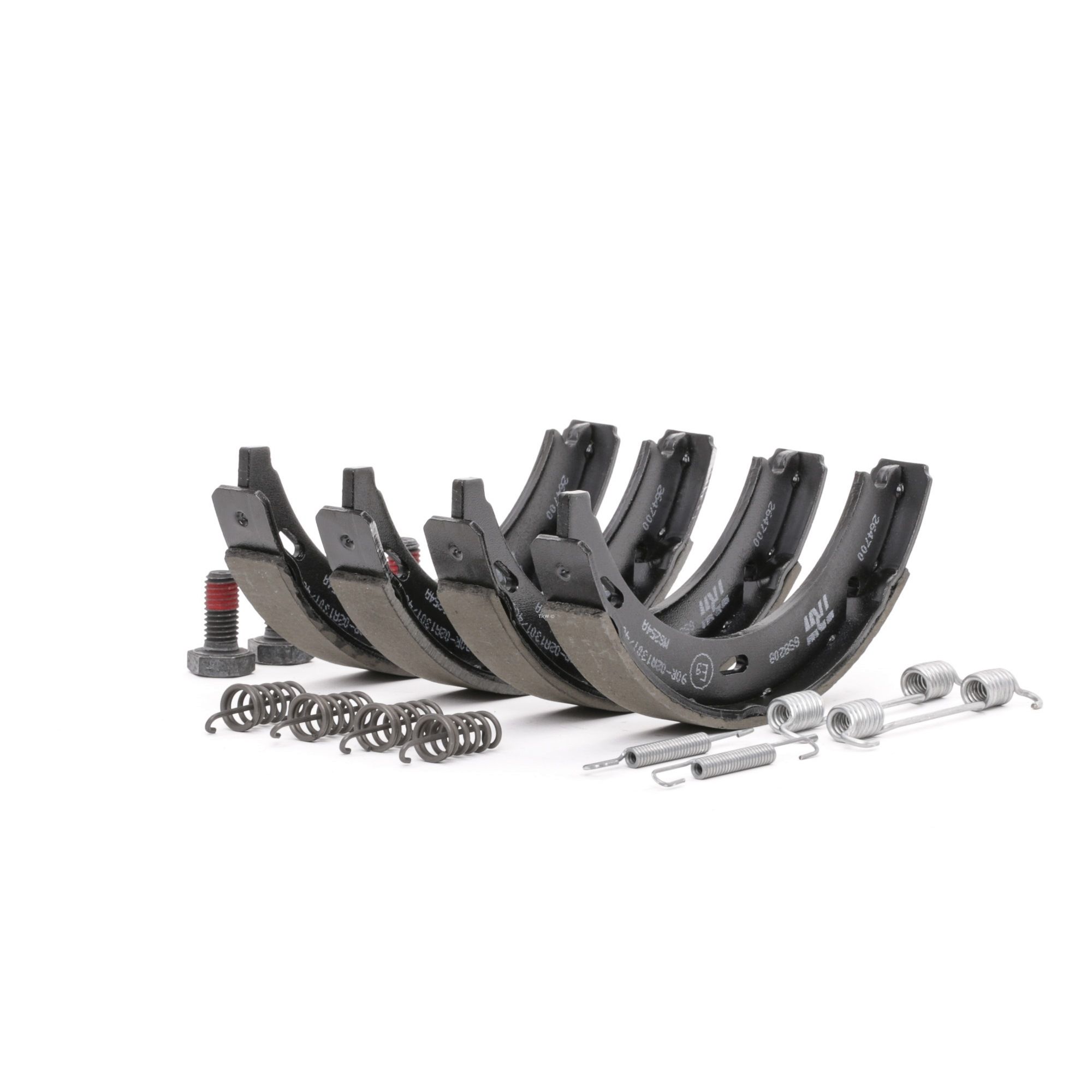 TRW Käsijarrukengät MERCEDES-BENZ GS8208 1244200220,1244200320,1244200520 Jarrukenkäsarja, Käsijarru 1244200720,1244200820,2014200820,2014200920