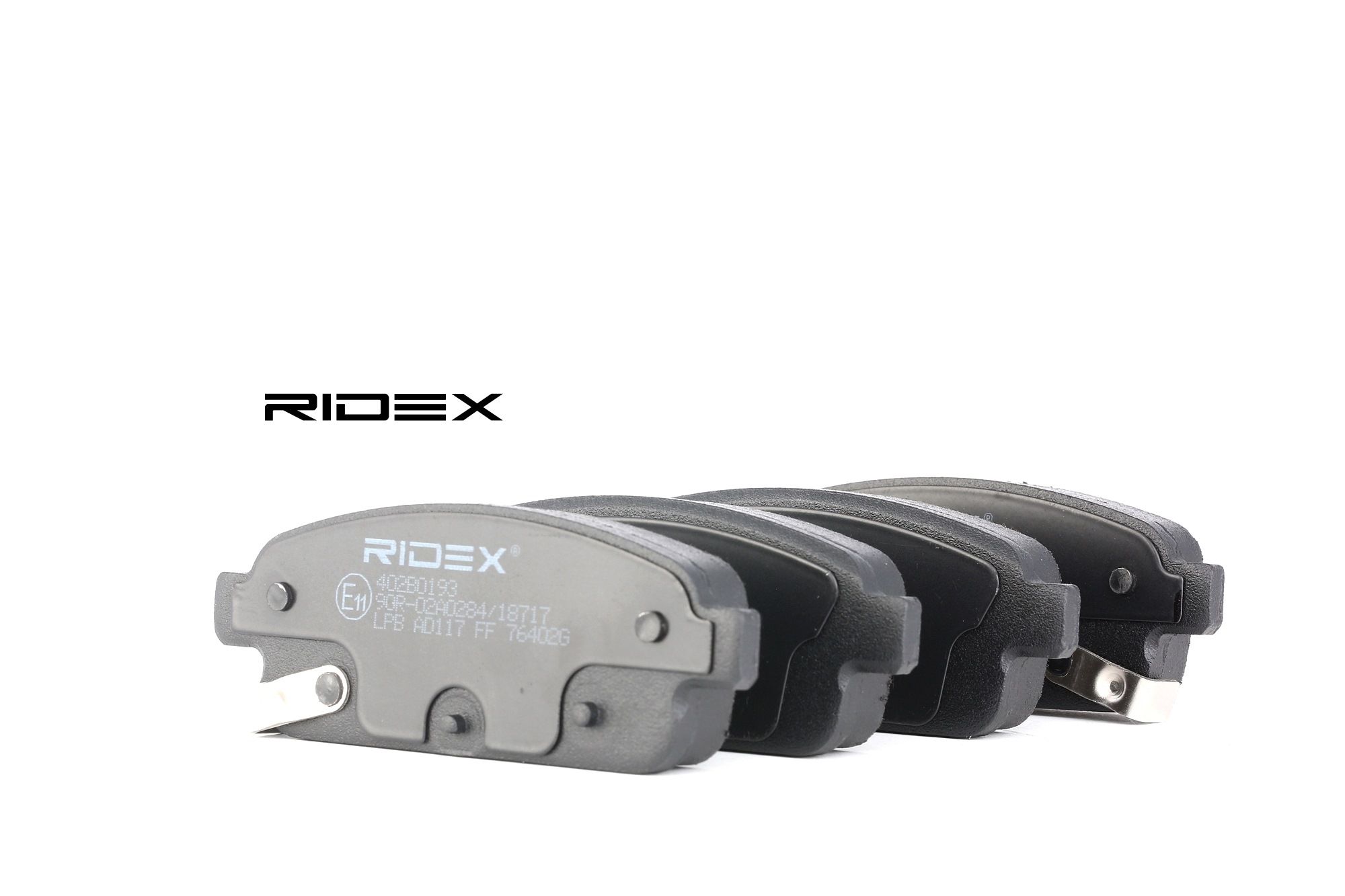 RIDEX Jarrupalat OPEL,CHEVROLET,CADILLAC 402B0193 13408579,13300868,133192294 Jarrupalasarja,Jarrupala, Levyjarru 13404405,13411380,13411383,1605168