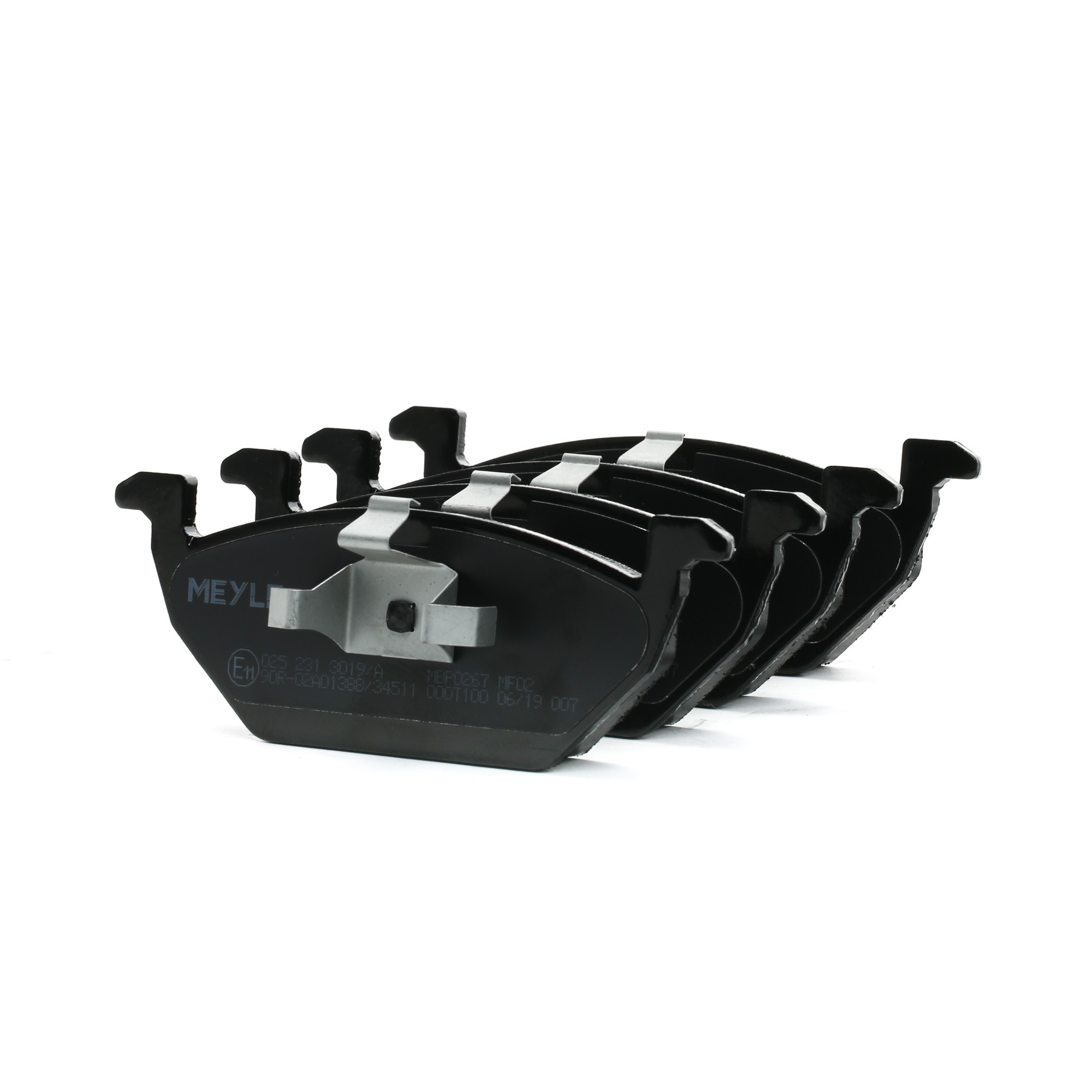 MEYLE Jarrupalat VW,AUDI,SKODA 025 231 3019/A 1J0698151,1J0698151A,1J0698151B Jarrupalasarja,Jarrupala, Levyjarru 1S0698151A,2Q0698151,6C0698151