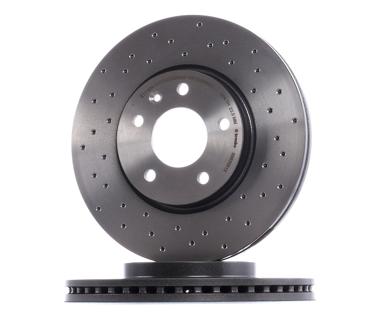 BREMBO Jarrulevyt OPEL,CHEVROLET,VAUXHALL 09.B356.1X 13502051,13502052,13503988 Jarrulevy 13502051,13502052,13503988,23118060,569070,569076,569082