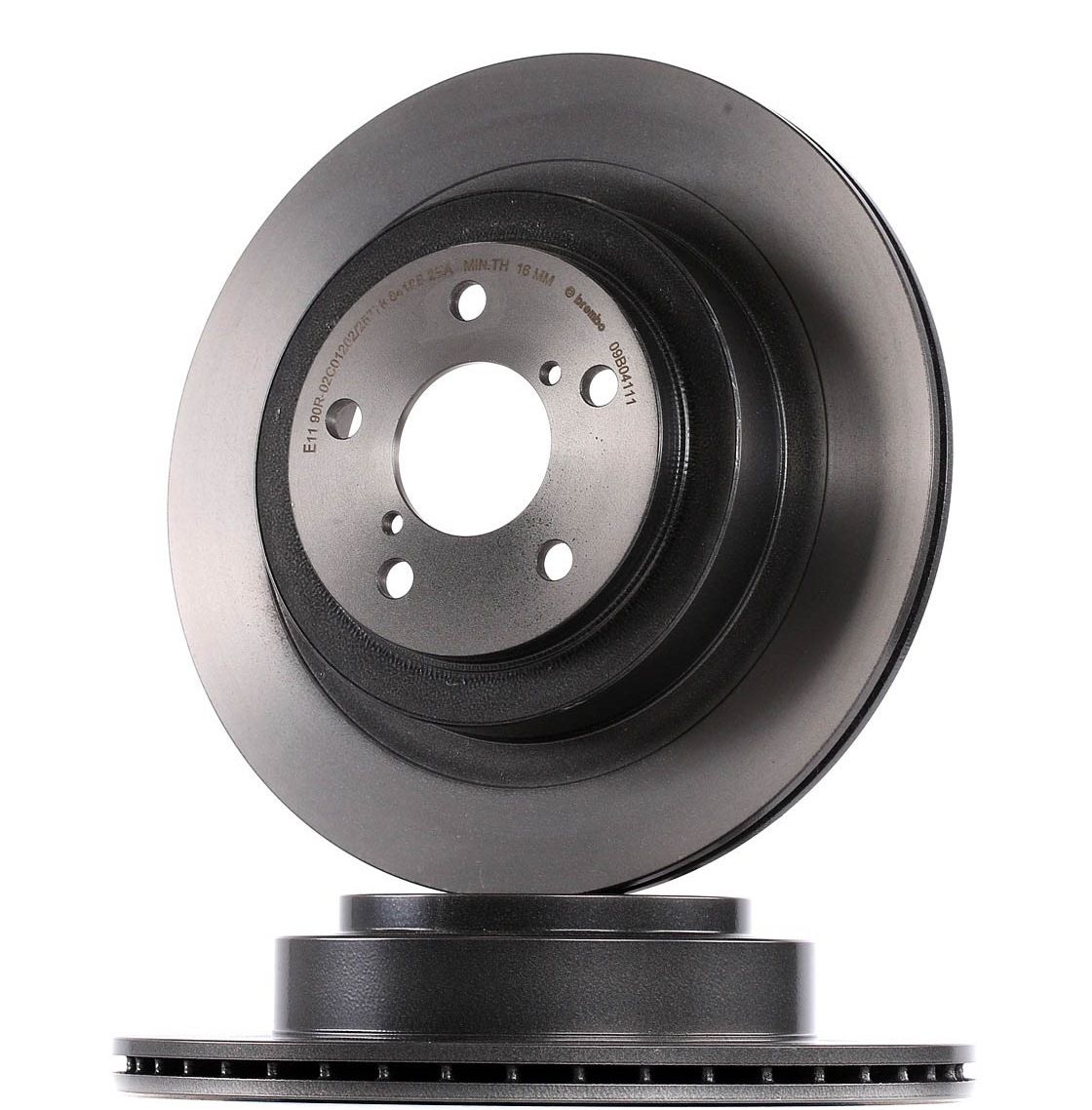 BREMBO Jarrulevyt SUBARU 09.B041.11 26700AE030,26700AE070,26700AE080 Jarrulevy 26700AE081