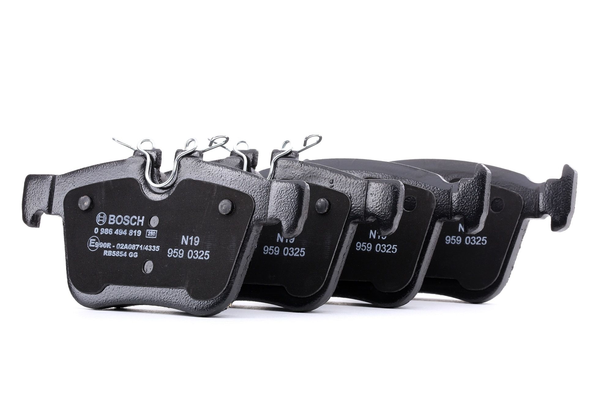 BOSCH Jarrupalat VOLVO,LAND ROVER,JAGUAR 0 986 494 819 J9C14009,T2H7439,T2H9989 Jarrupalasarja,Jarrupala, Levyjarru LR061385,LR090707,LR095295
