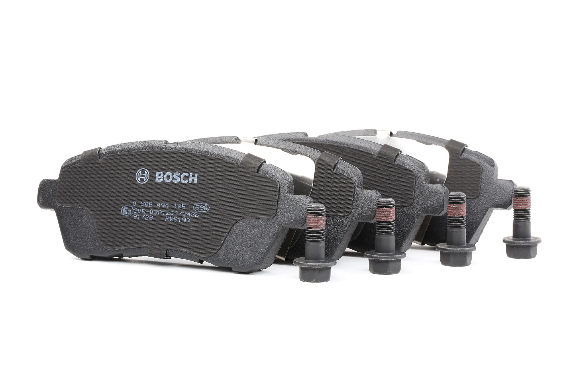 BOSCH Jarrupalat 0 986 494 195 1550219,1676630,1719275 Jarrupalasarja,Jarrupala, Levyjarru 1749322,1788734,1848518,1855307,8V512K021AA,8V512K021AB
