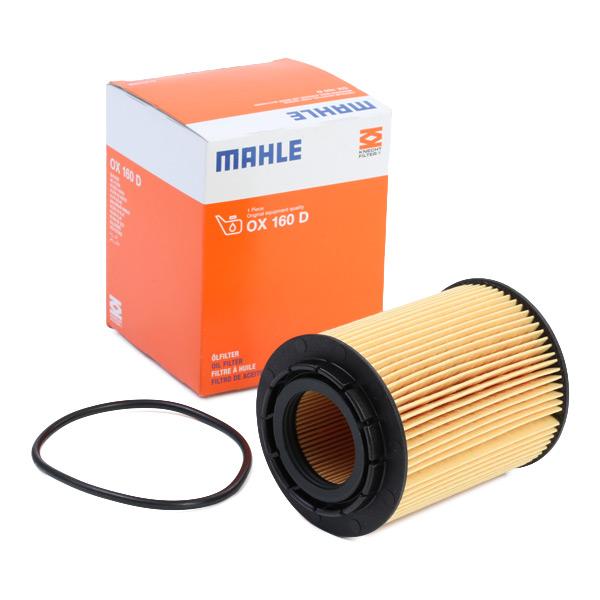 MAHLE ORIGINAL Öljynsuodatin VW,AUDI,MERCEDES-BENZ OX 160D 021115403D,021115561B,021115561BOD 021115562A,07C115562,05015171AA,5015171AA,K05015171AA