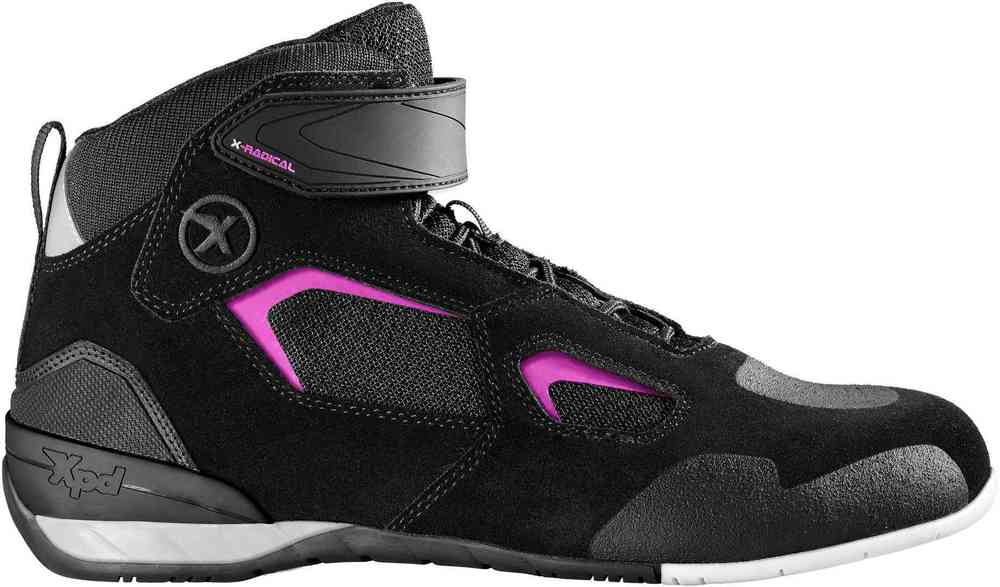 XPD X-Radical Lady Black Fuchsia Motorcycle Boots 40