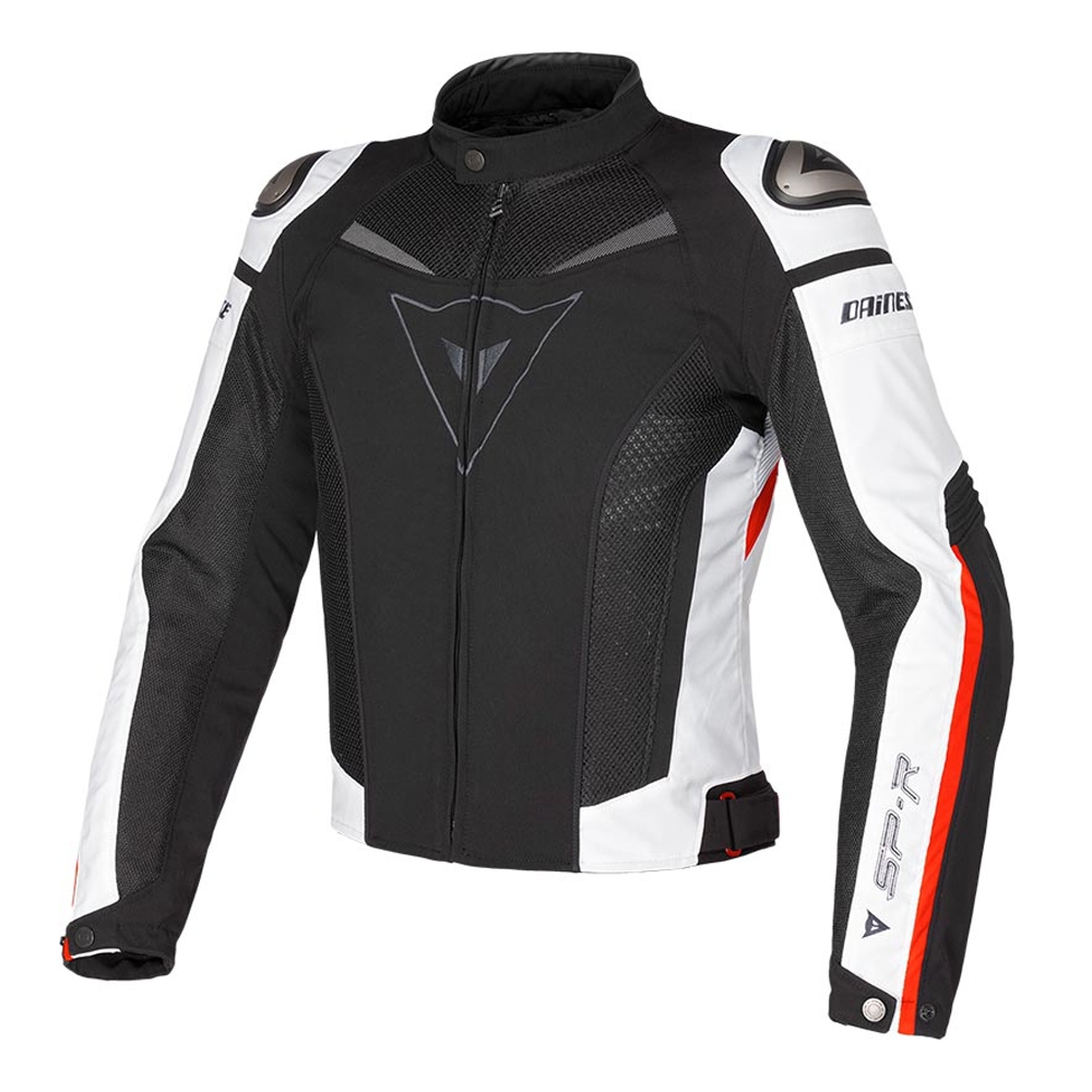 Dainese Super Speed Tex Black White Red 60