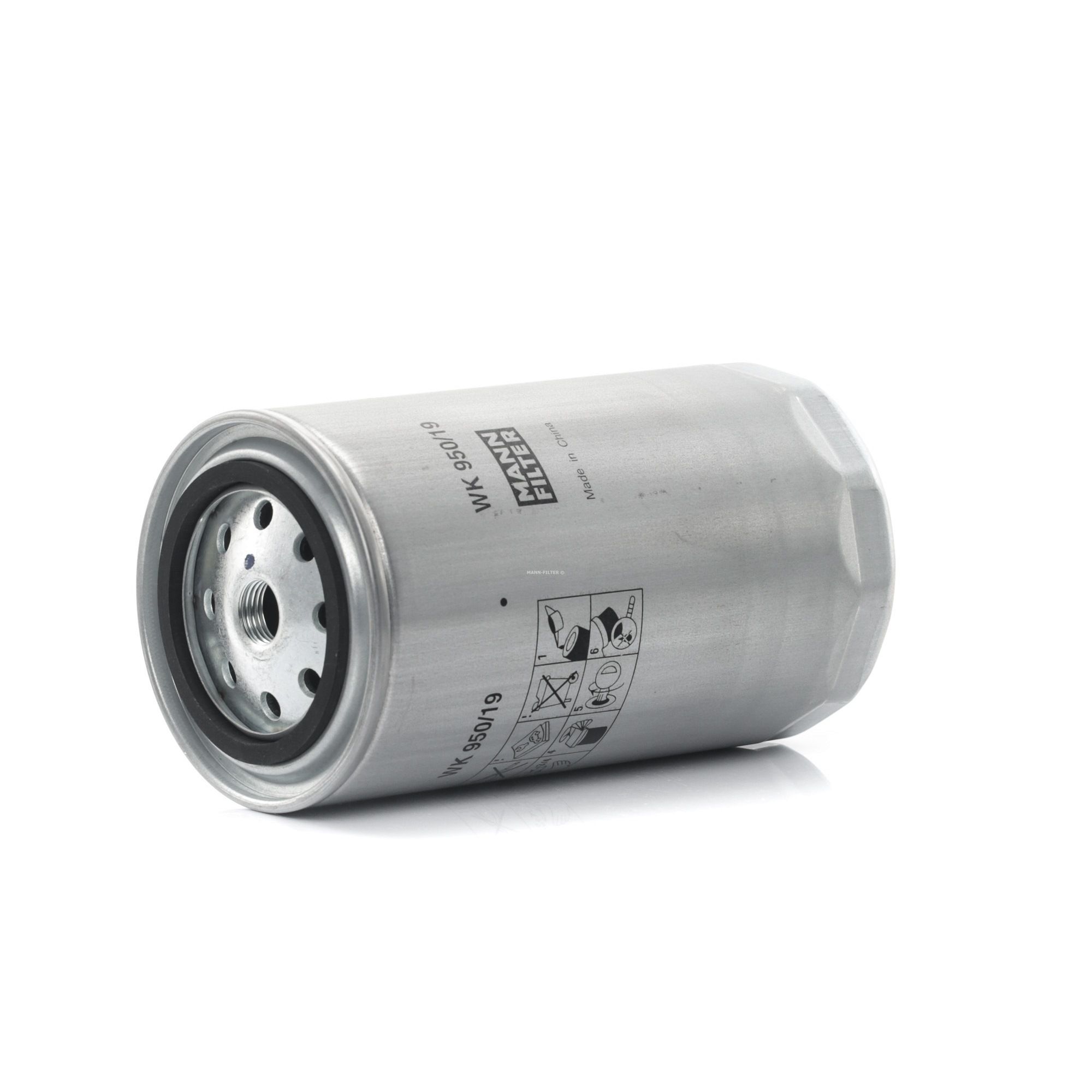 MANN-FILTER Polttoainesuodatin IVECO,STEYR,LANDINI WK 950/19 2992662,500039731,500040958 5801694035