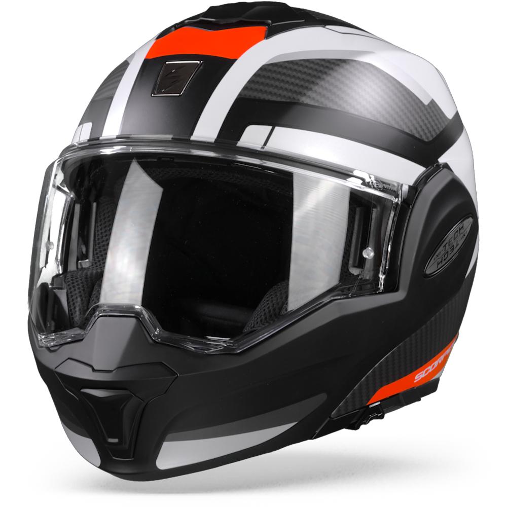 Scorpion EXO-Tech Trap Matt Black Red White M