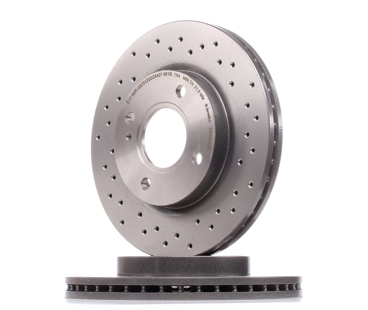 BREMBO Jarrulevyt FORD 09.A968.2X 1523795,1535924,1546835 Jarrulevy 1679853,1892667,1892668,2017682,8V511125AA,8V511125AB,8V511125AC,8V511125AD