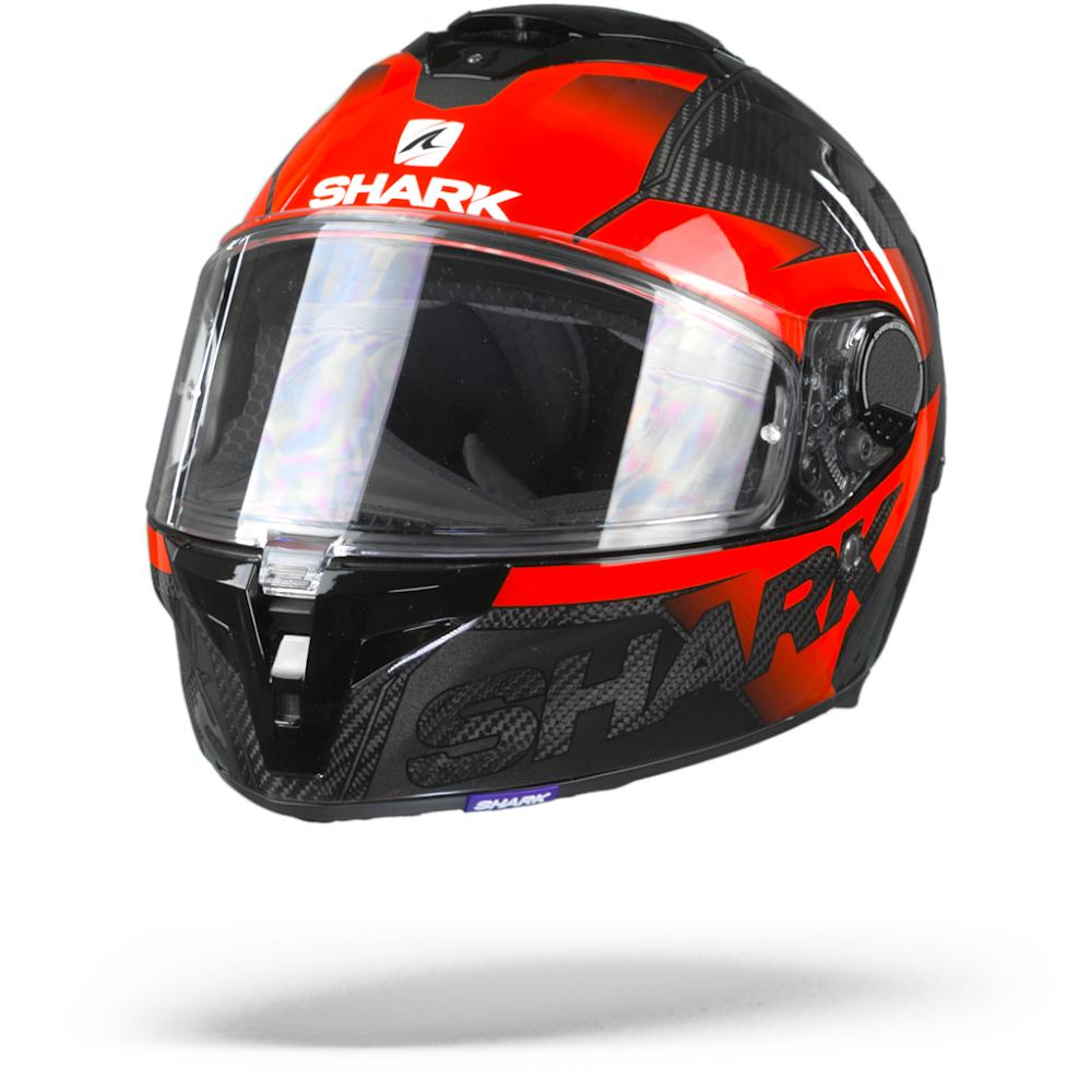Shark Spartan GT Carbon Shestter DRA Carbon Red Anthracite 2XL
