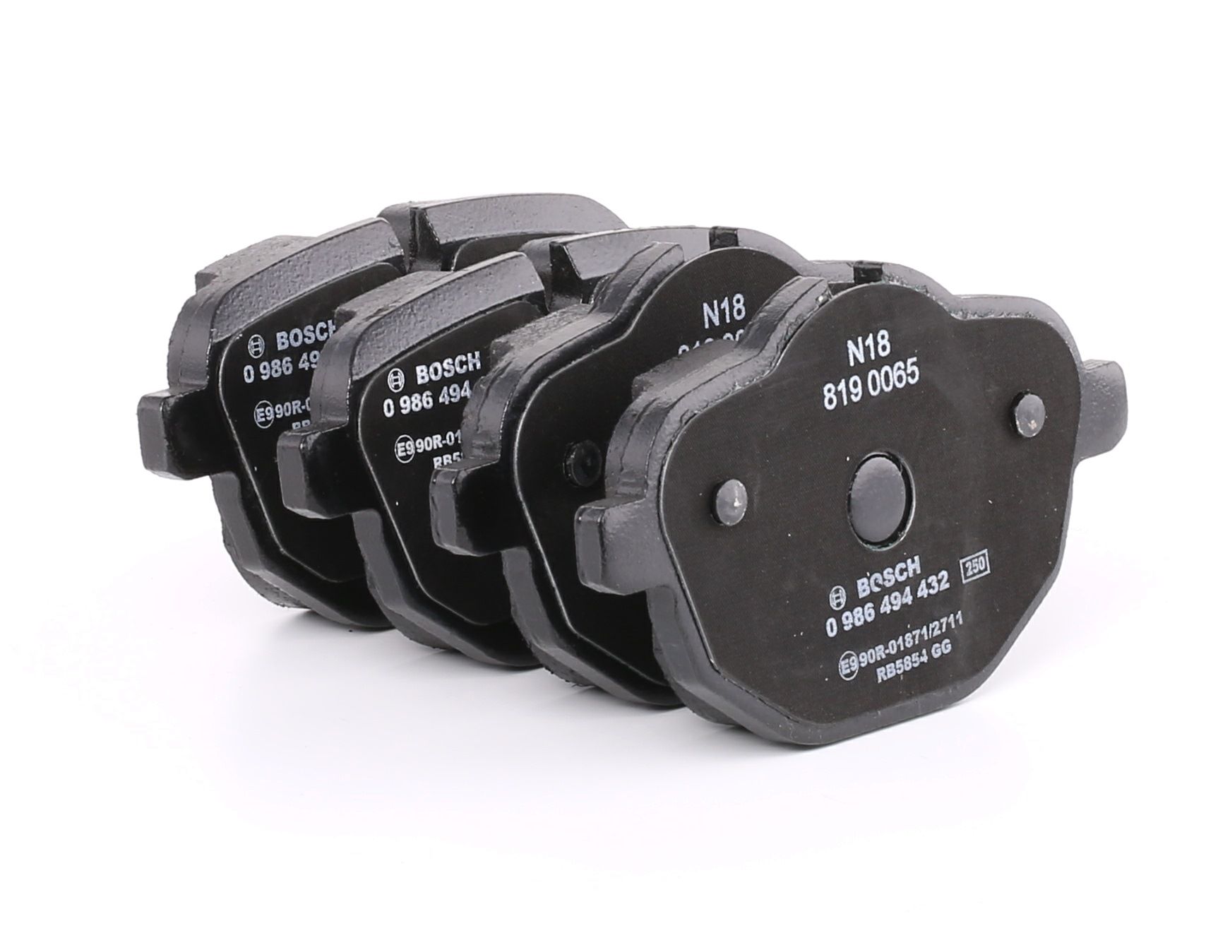 BOSCH Jarrupalat BMW 0 986 494 432 34216788284,34216796741,34216861543 Jarrupalasarja,Jarrupala, Levyjarru 34216862202,34216885451,34216885452