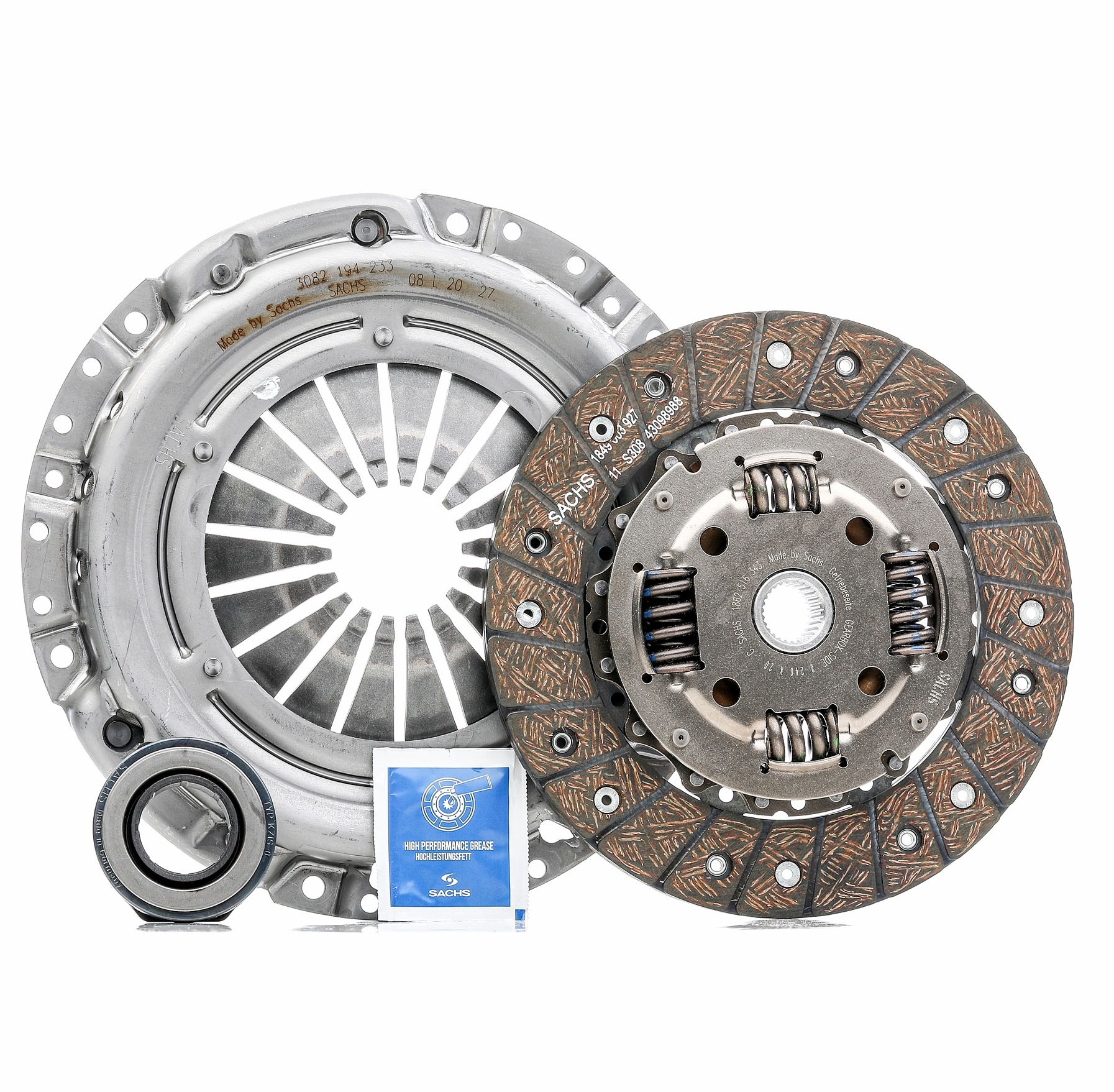 SACHS Kytkinpaketti VW,AUDI,SKODA 3000 822 701 Kytkinsarja