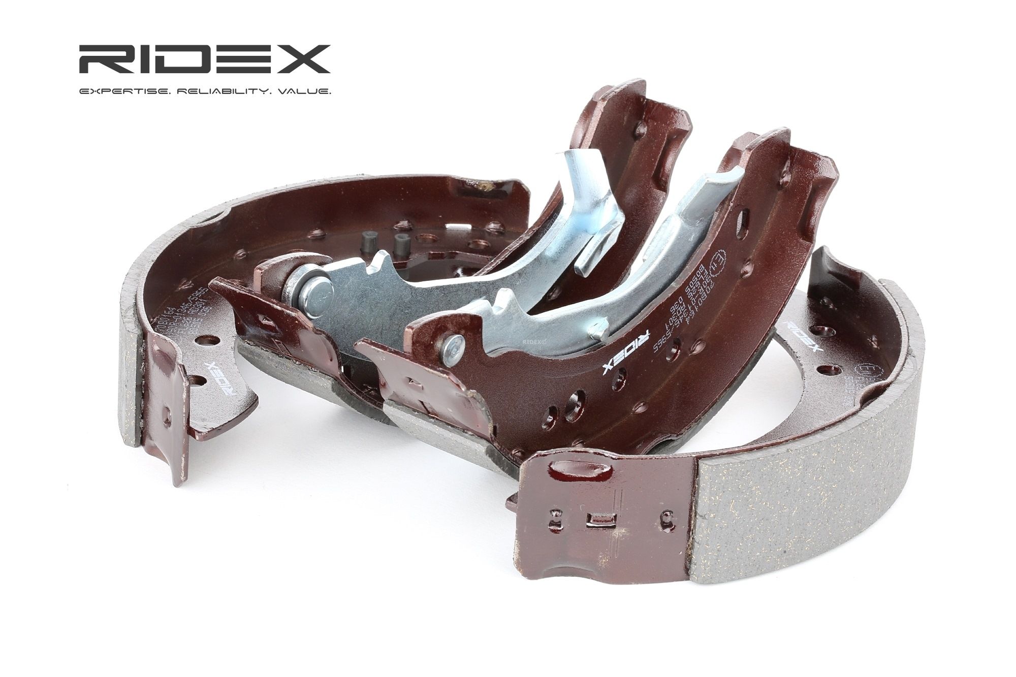 RIDEX Jarrukengät RENAULT,PEUGEOT,CITROËN 70B0164 4241L0,424201,4241L0 Jarrukenkäsarja 424201,8671020713